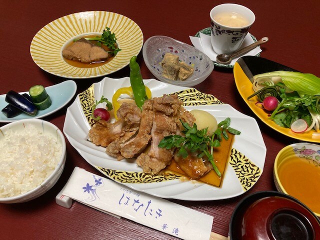 Deep-fried Date Chicken Tatsuta Set Meal