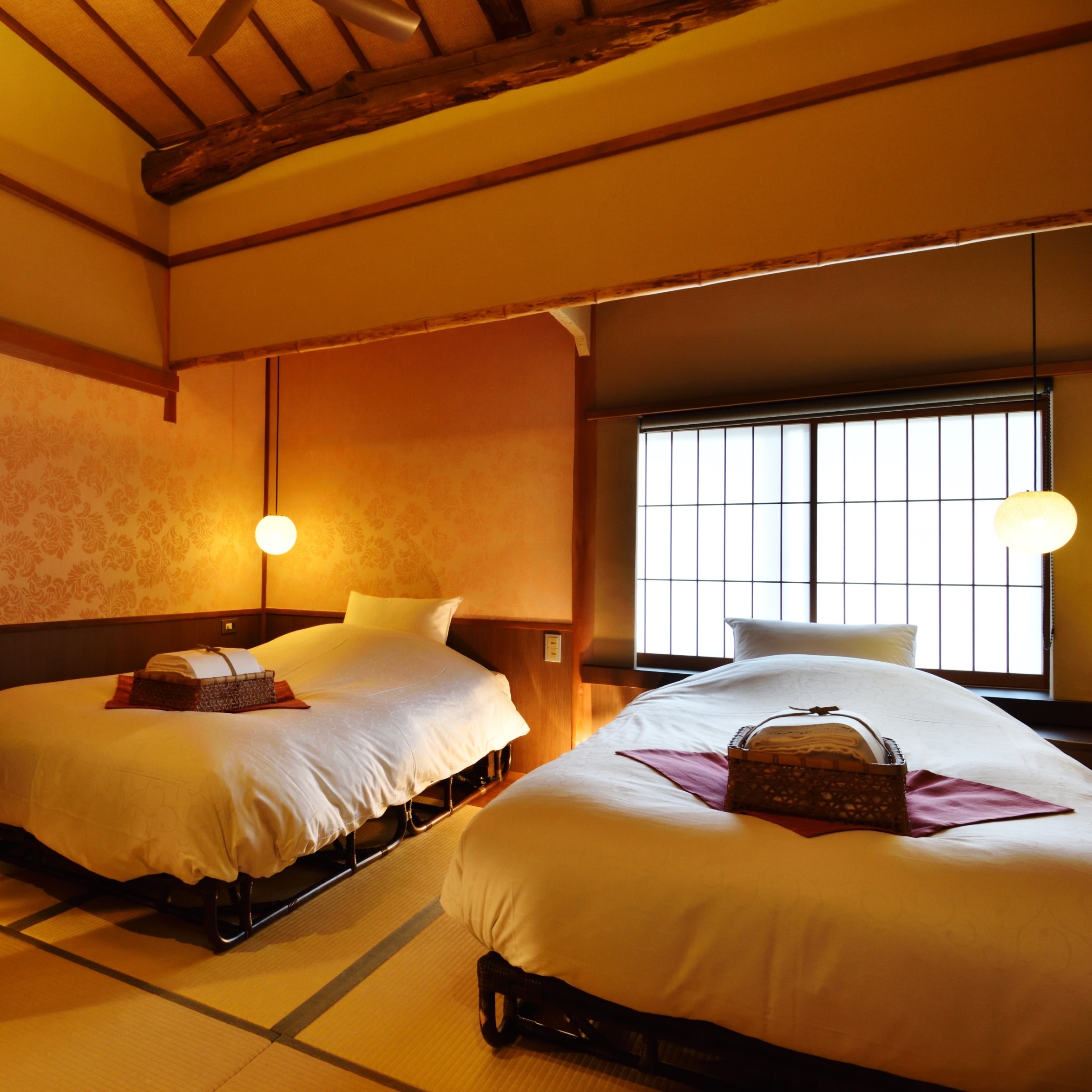 [Light red] Kyomachiya style twin Japanese-style room