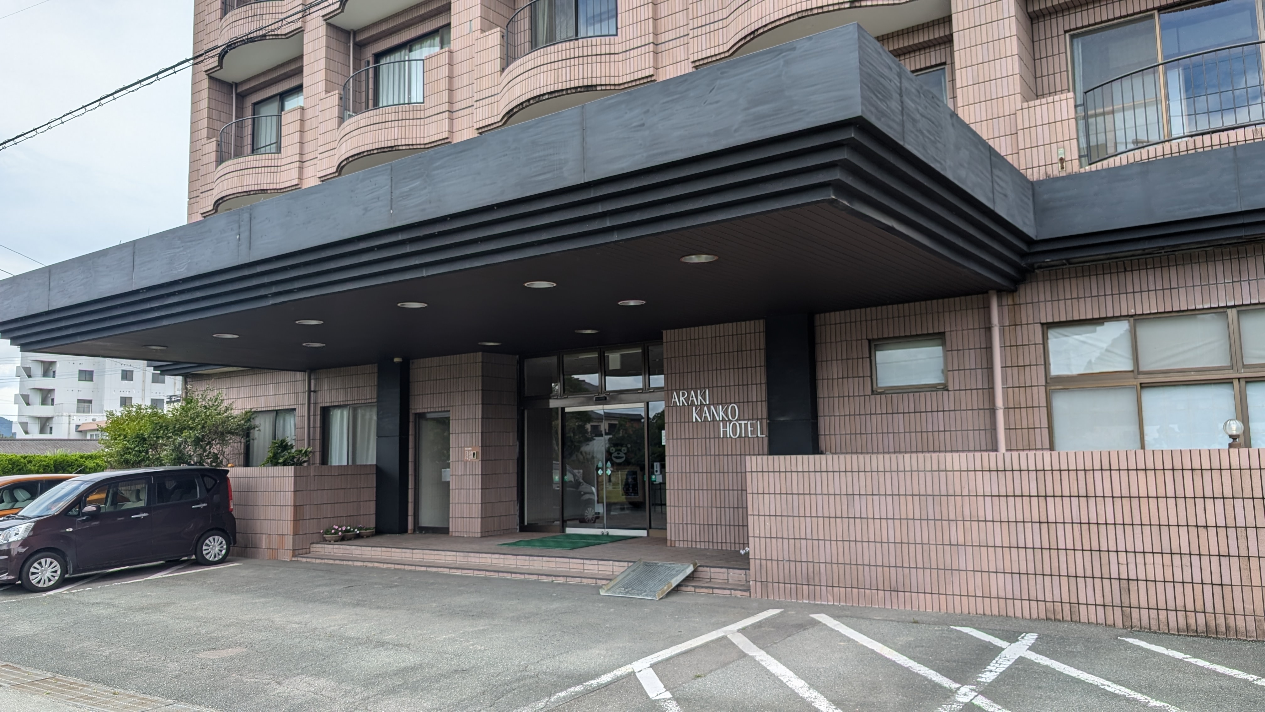 Hotel entrance