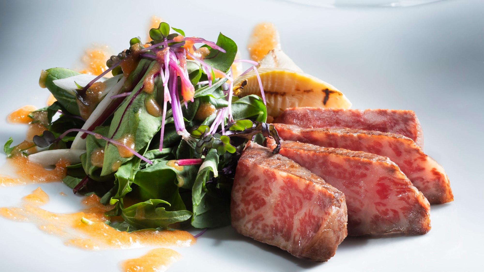 [2025 Spring Menu] Main dish: Low-temperature roasted Hokkaido beef loin, etc. *Subject to change depending on availability