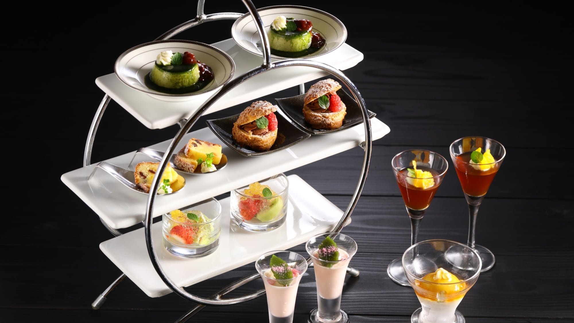 [Menu Musim Semi] Makanan Penutup Buah - Makanan Penutup Kitano Kaze Saryo Amuse-bouche