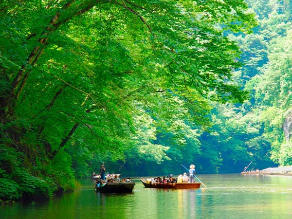 [Tham quan gần đó] "Hẻm núi Geibikei (Mùa hè), một trong 100 danh lam thắng cảnh đẹp nhất Nhật Bản" cách đó khoảng 8 phút đi bộ