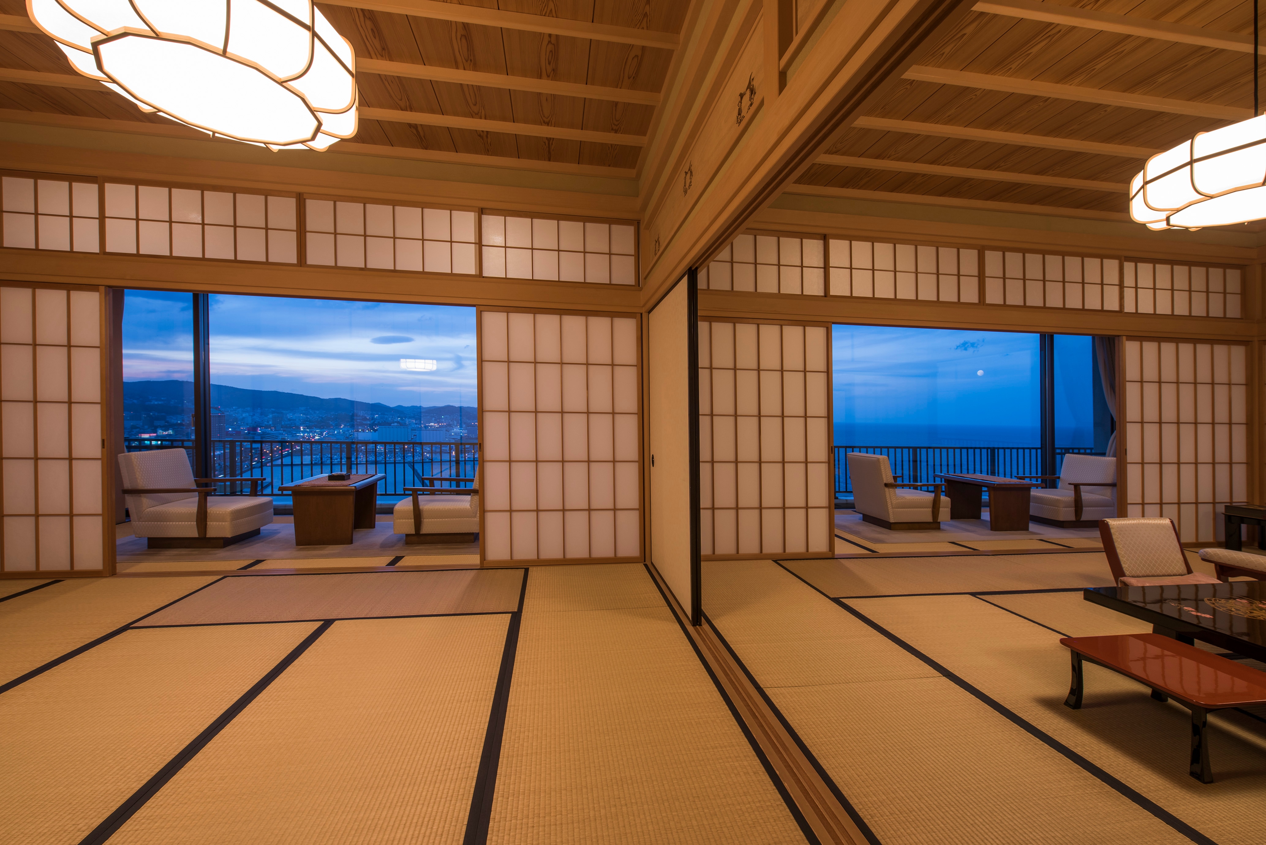 [Phòng tắm suối nước nóng riêng] Phòng đặc biệt kiểu Nhật Bản - phương Tây "Tsuru" thuộc khu nhà mới