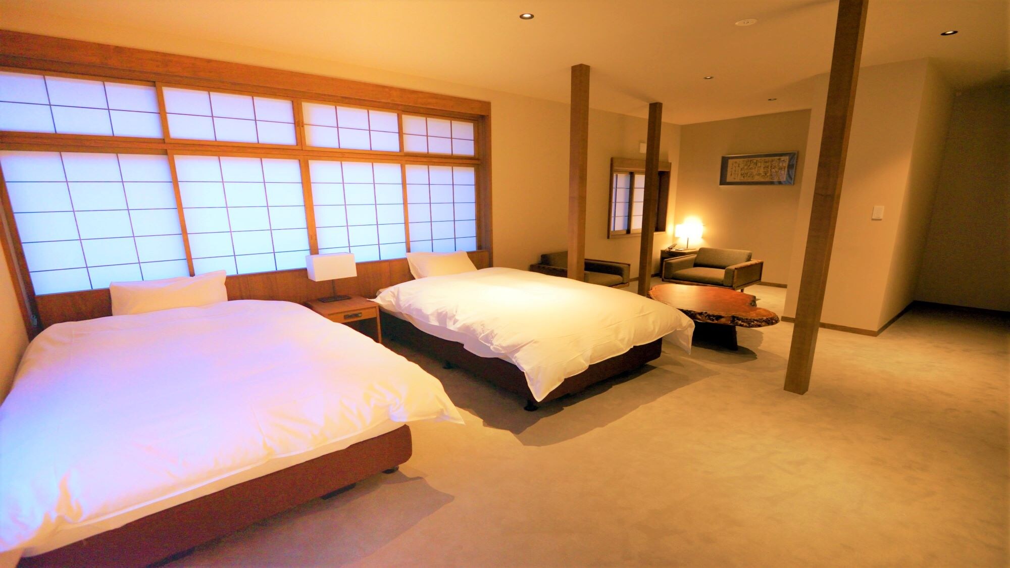 New building Deluxe Twin Room <Shower booth> 41-49 square meters