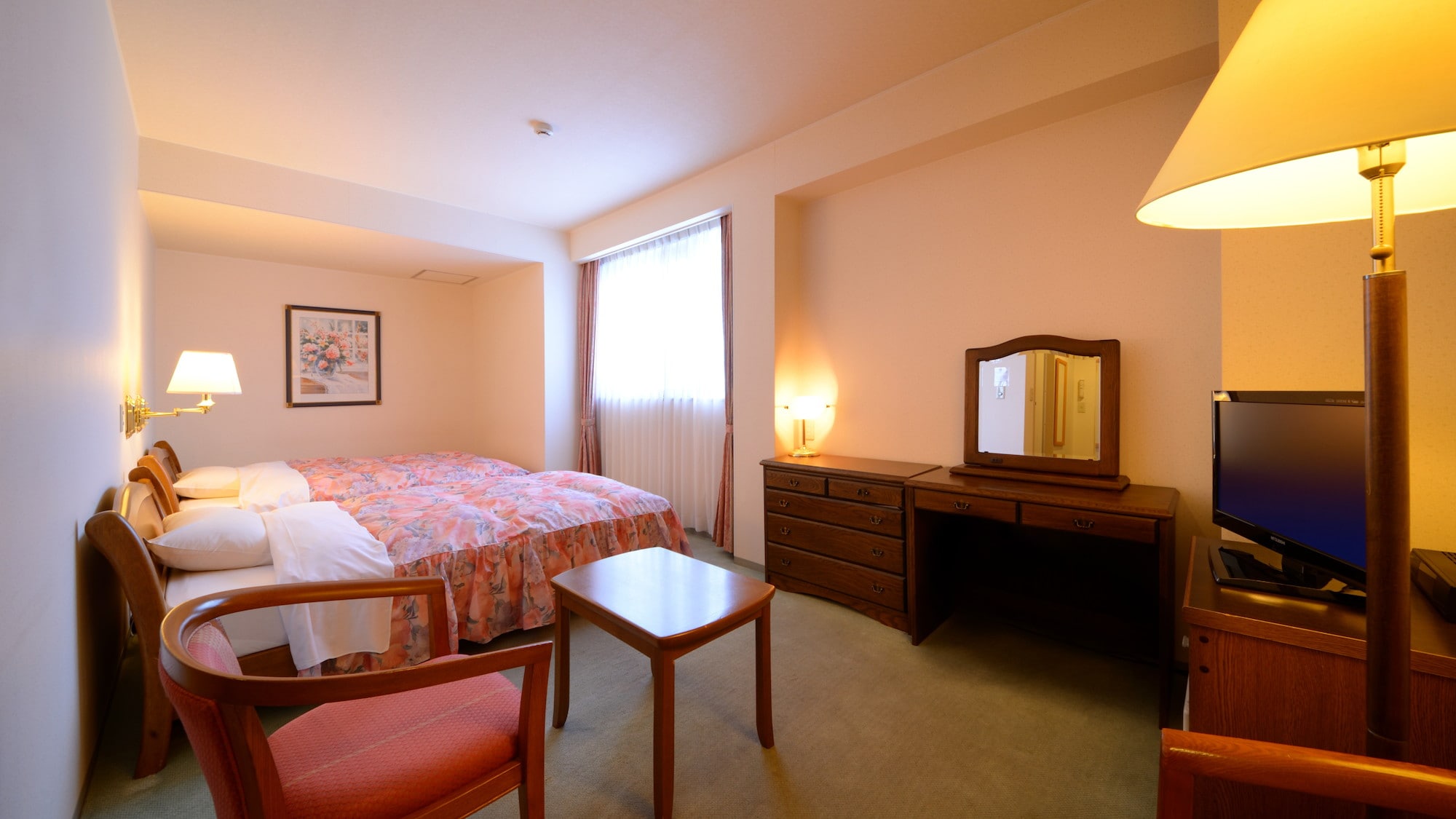 An example of a twin room