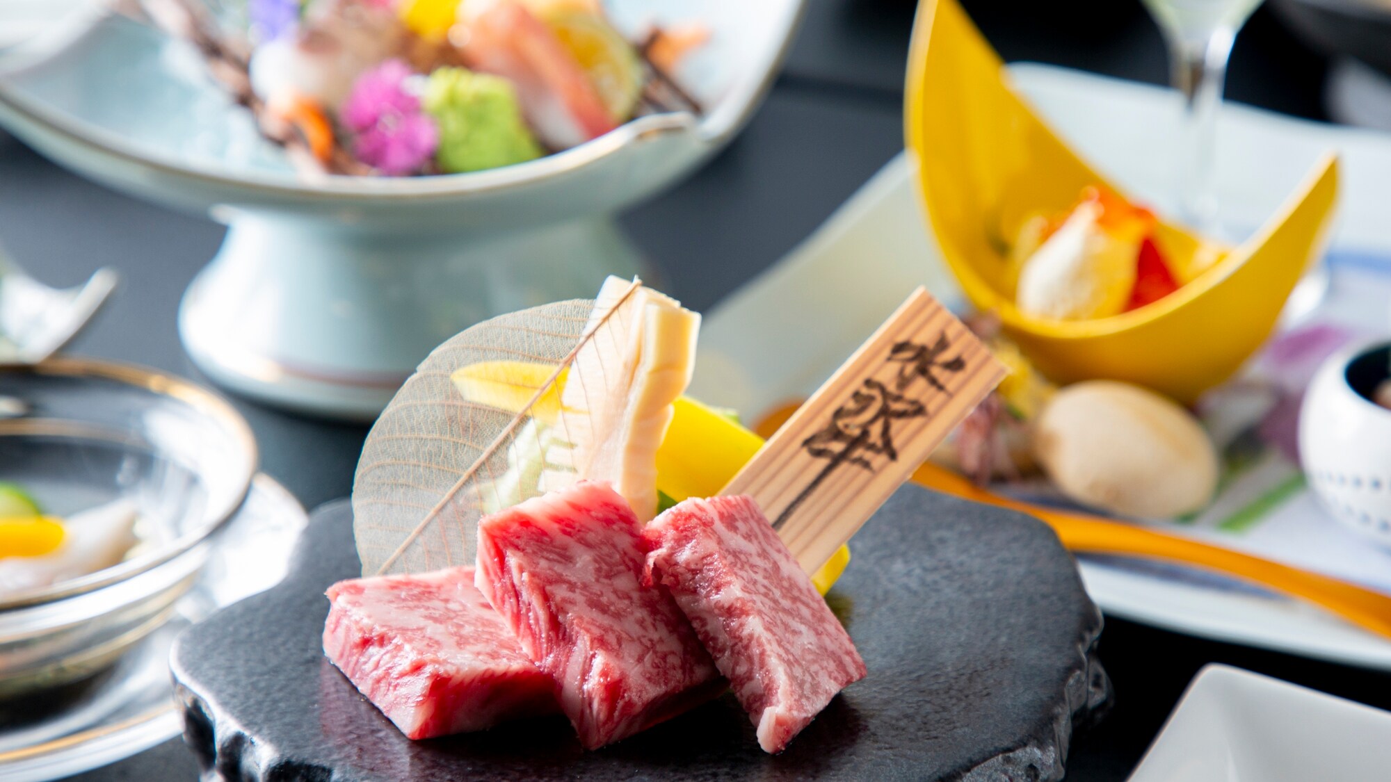 【当地水泽牛铁板烧】标准怀石套餐