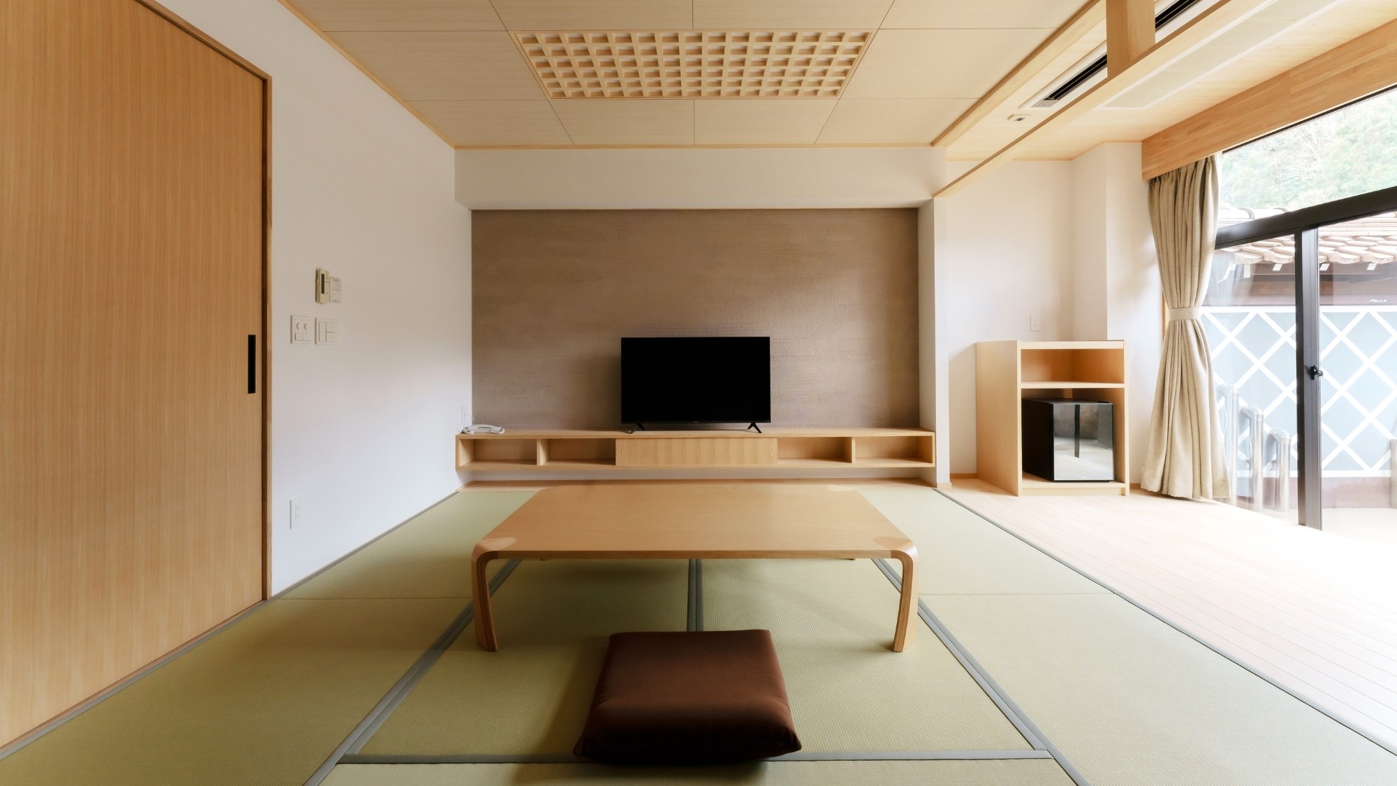 Special room with granite open-air bath <Japanese-style room 8 tatami mats and twin bedroom> D