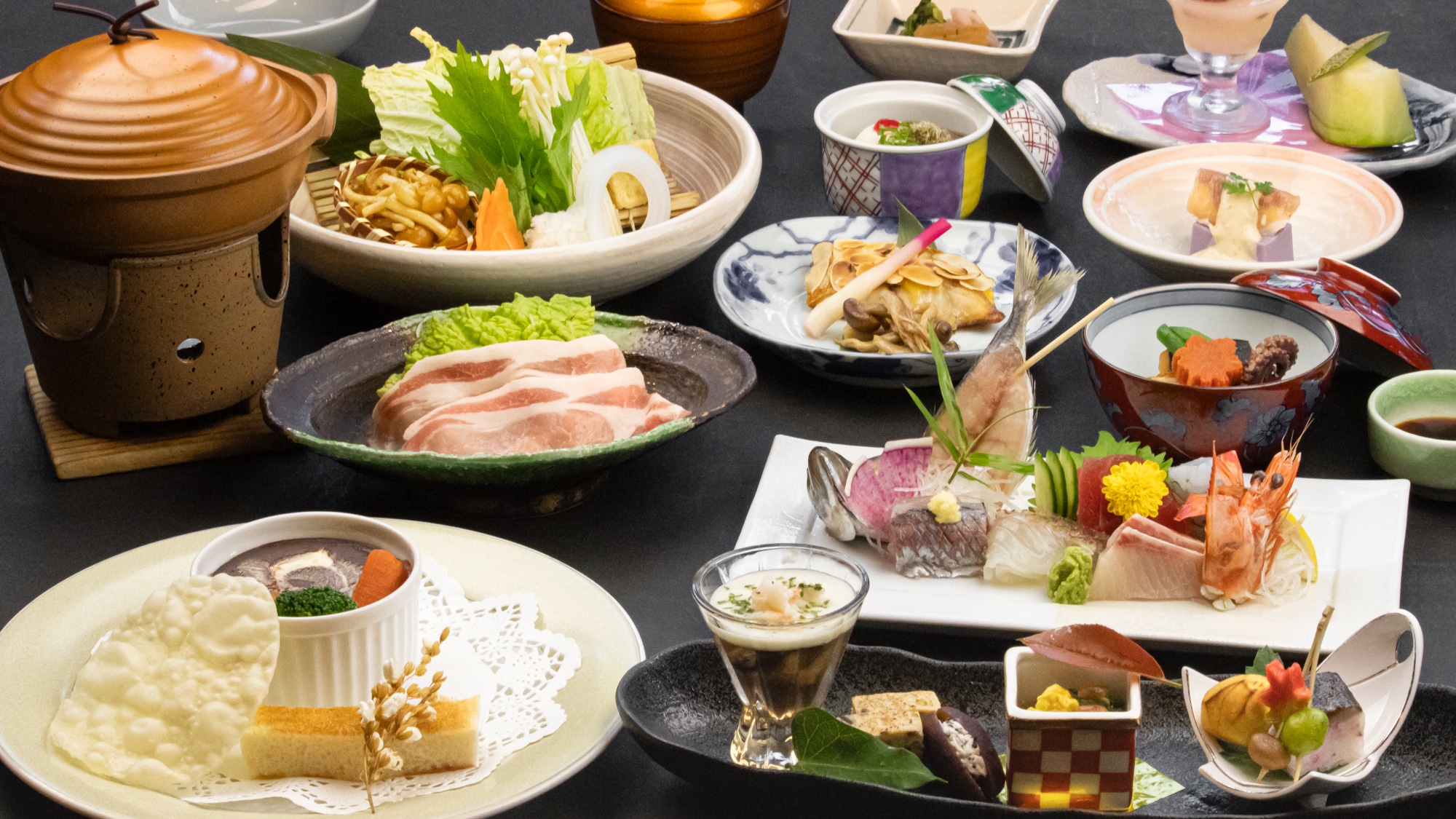 An example of an autumn menu ♪ (^^♪