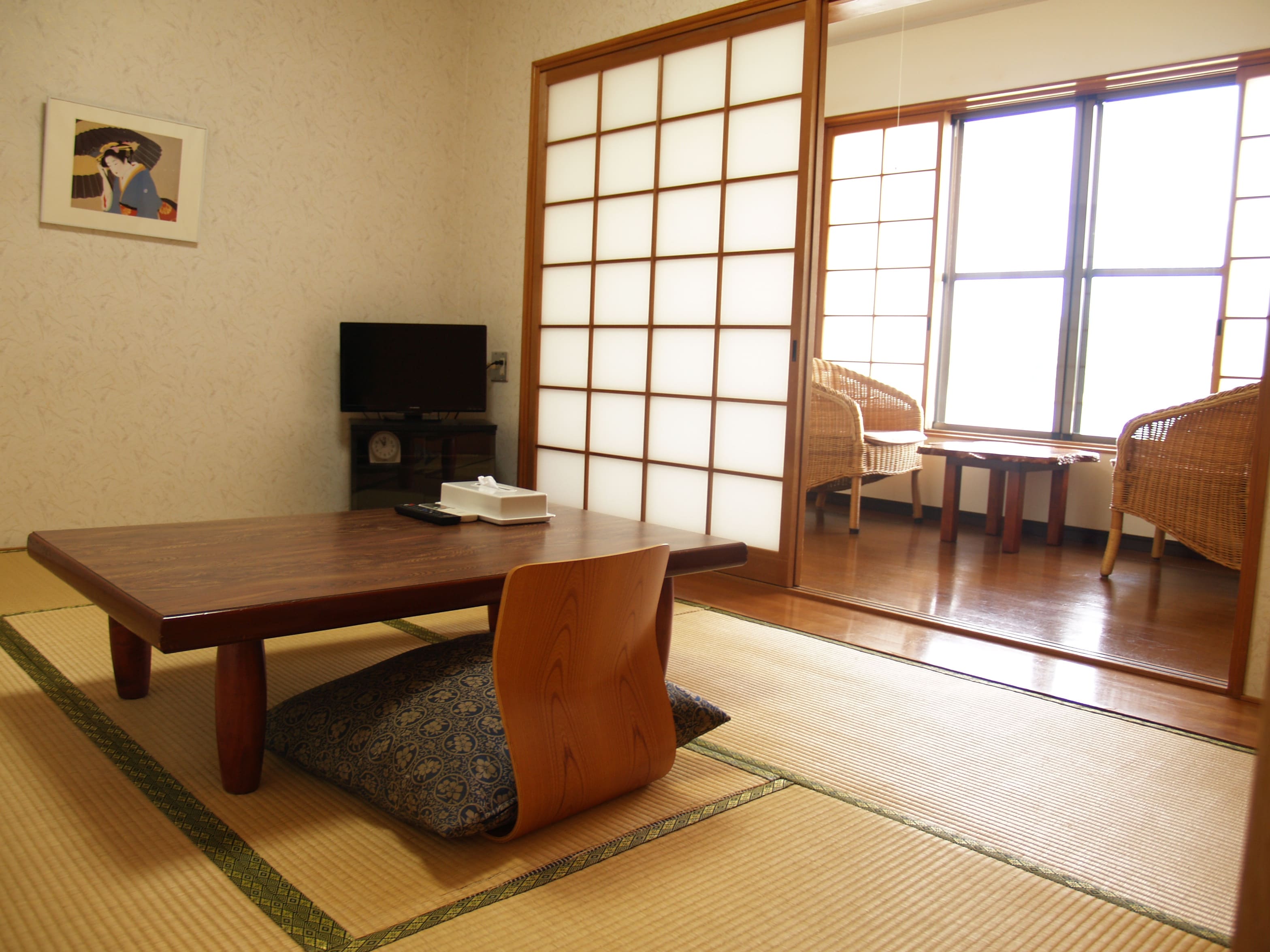 Japanese-Western style room Japanese-style room facing the Seto Inland Sea