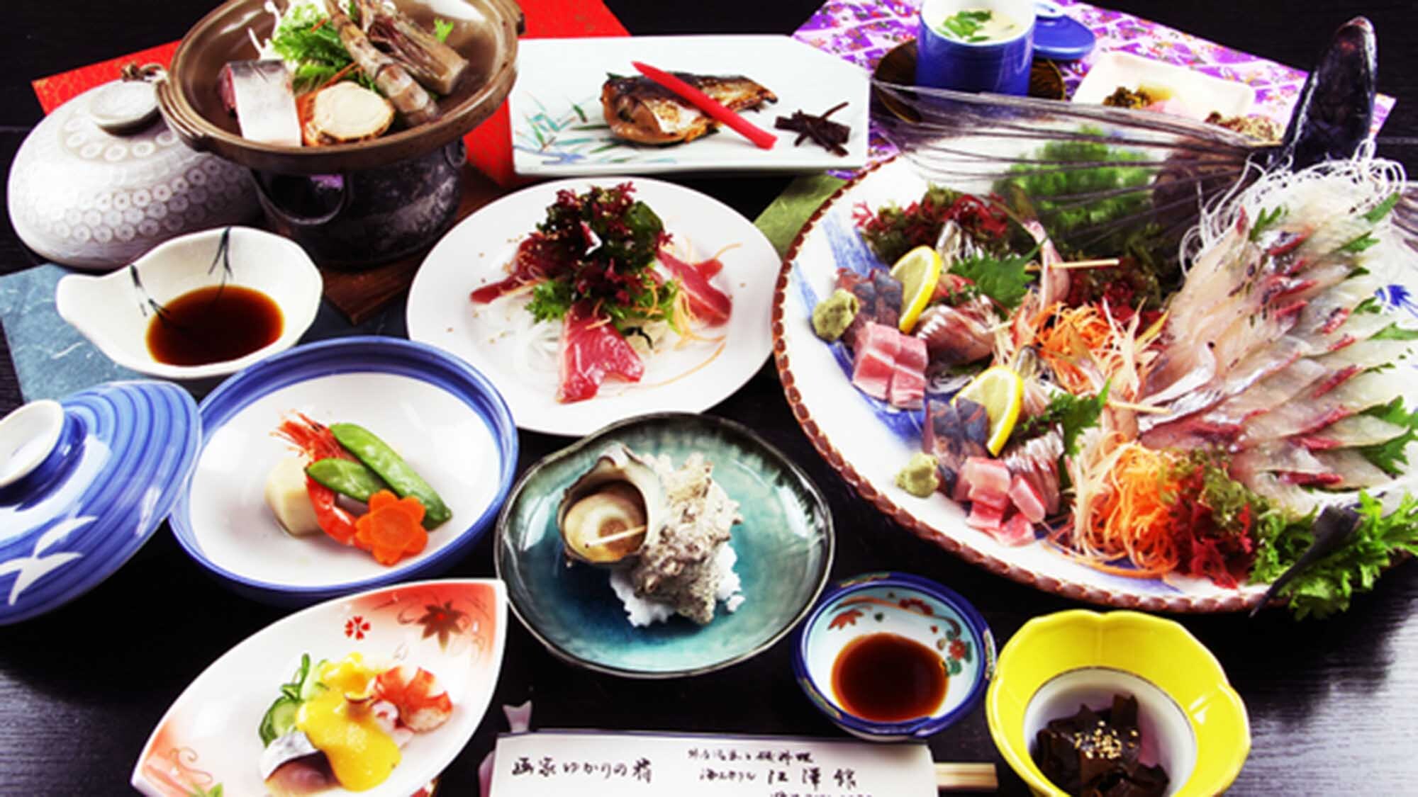 ・<Meals> Fresh seafood is available!