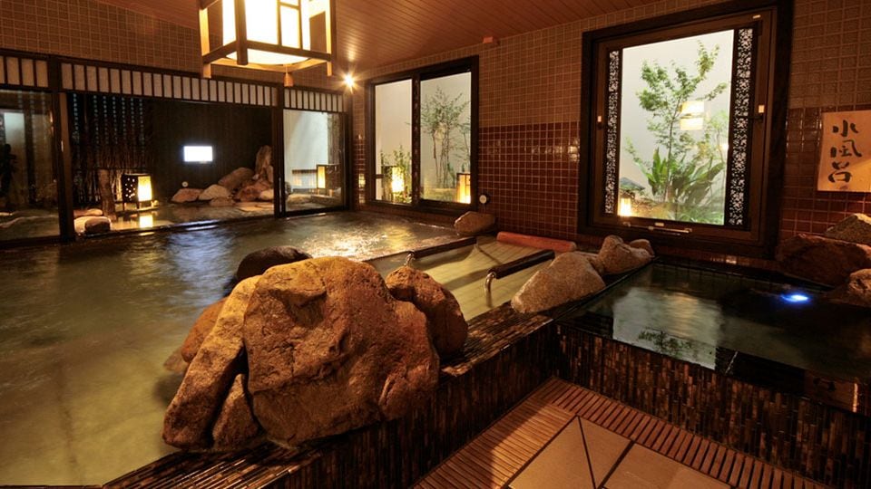 天然温泉大浴場