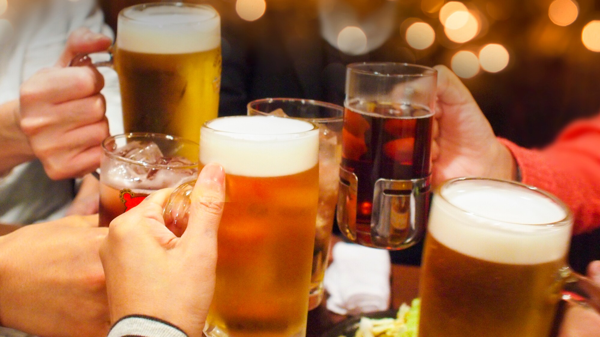 Plan with all-you-can-drink included★ The perfect drink to soothe your dry throat after a hot spring♪