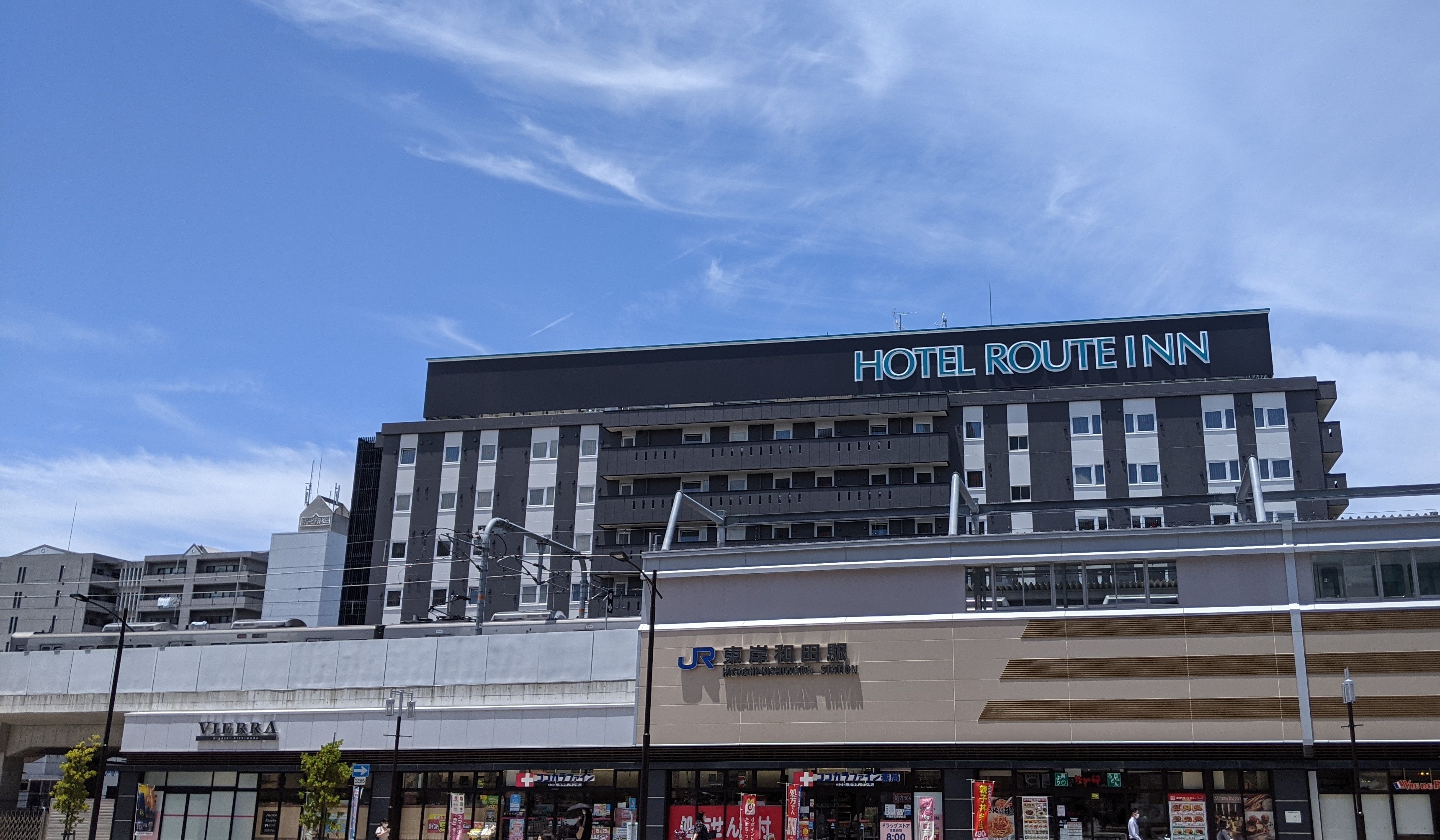 東岸和田駅から（昼）