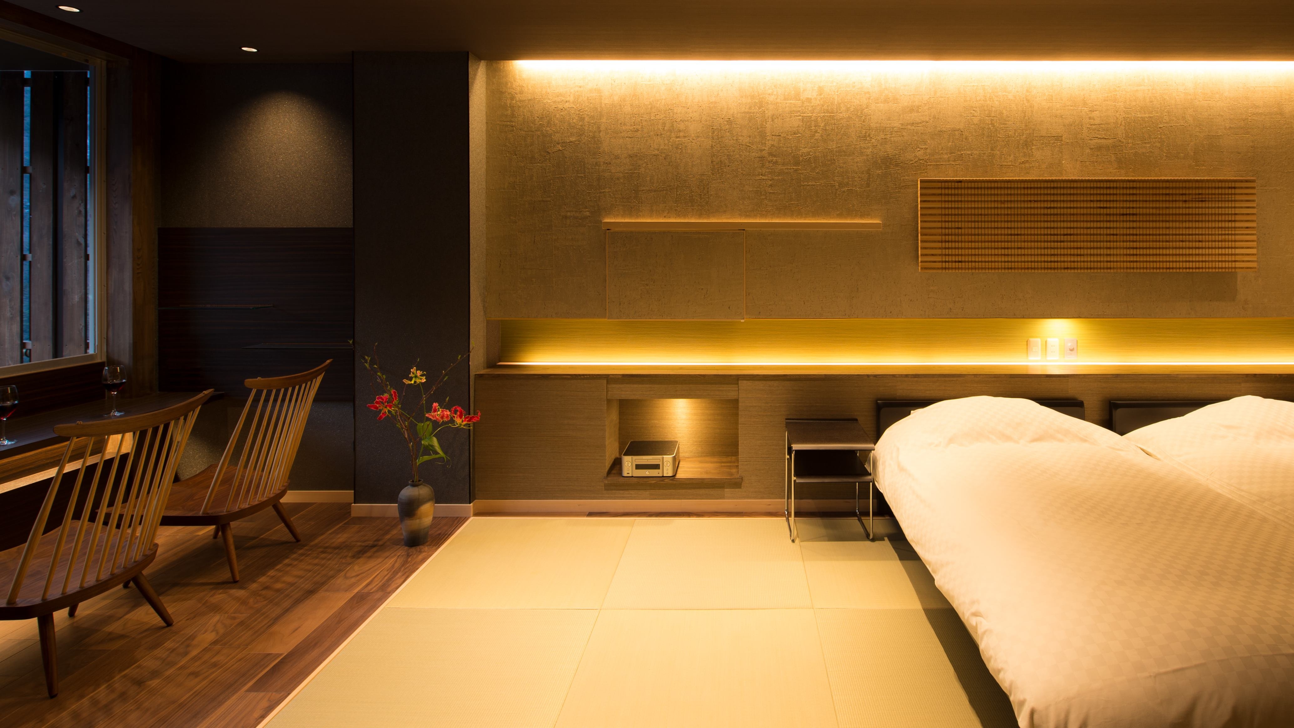■ Guest room with open-air bath Futarijime ■ Indoor