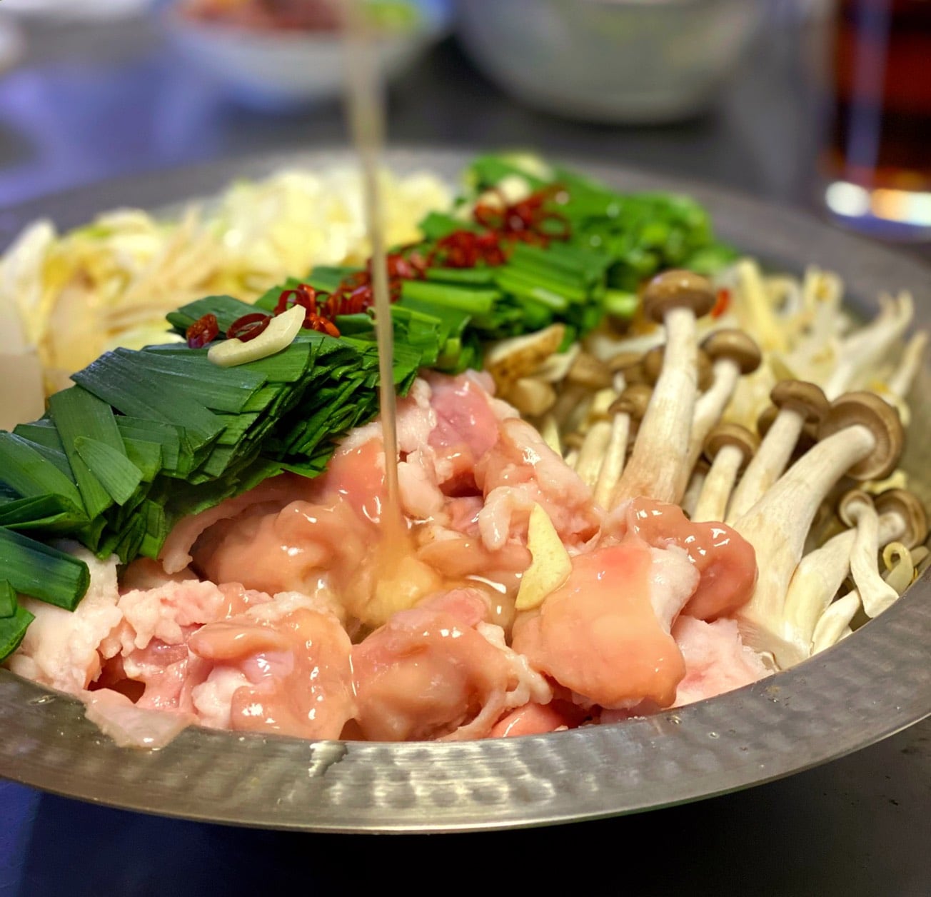 Kobe beef, Tajimagen's motsunabe