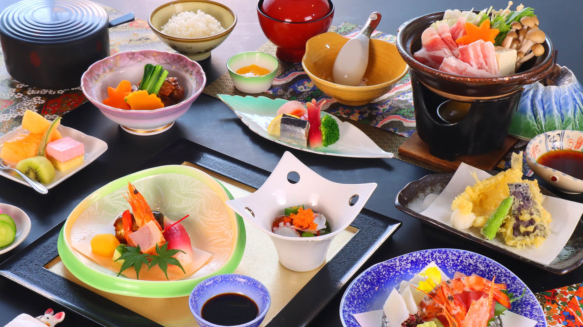 [Standard] Enjoy seasonal ingredients in a seasonal kaiseki meal.