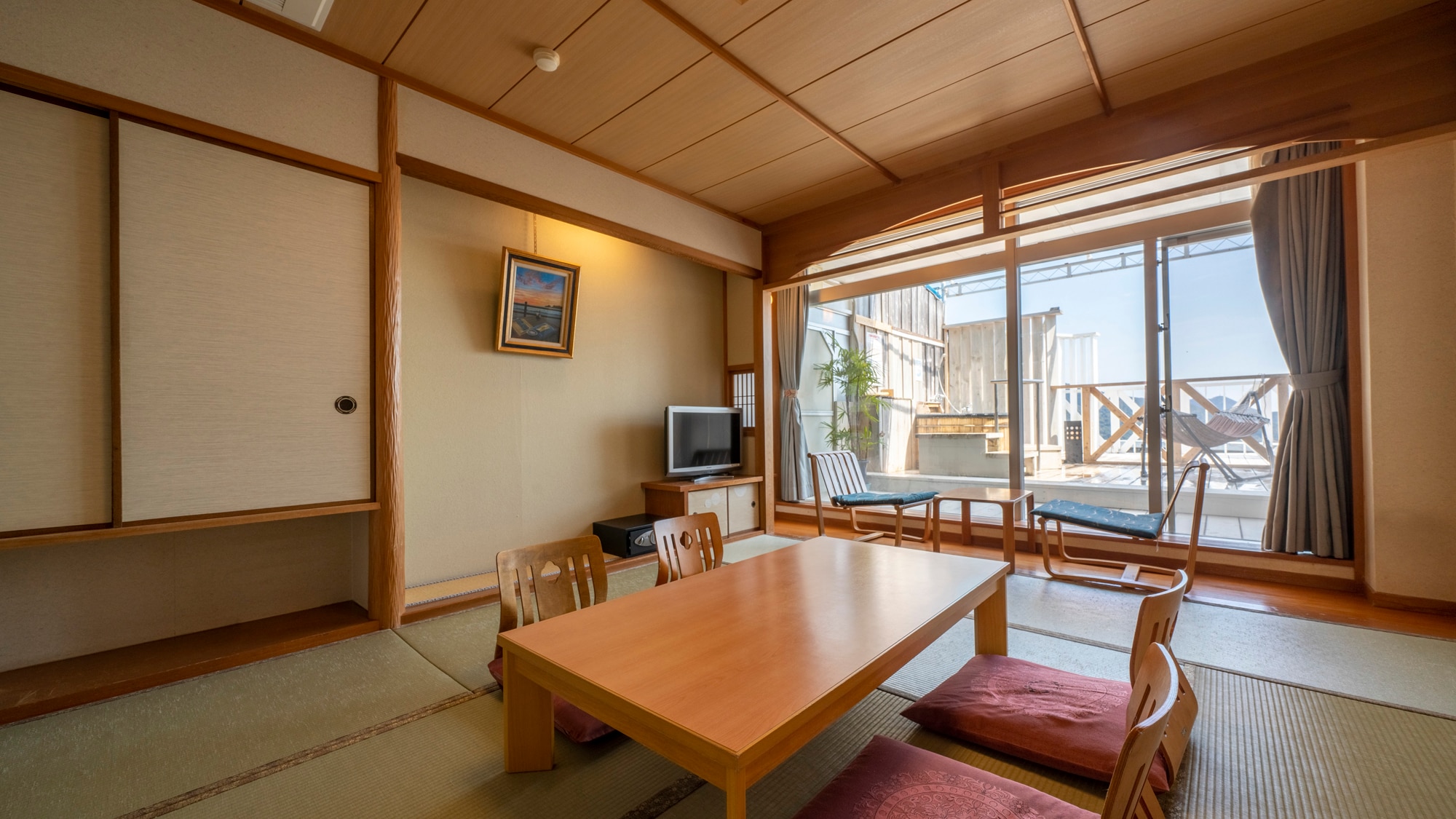 [Pets not allowed] 7 Japanese-style rooms with open-air hot spring baths