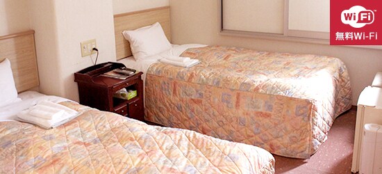 ■ Sightseeing, business trips, pilgrimages are welcome! Twin room with a view of Mt. Ishizuchi
