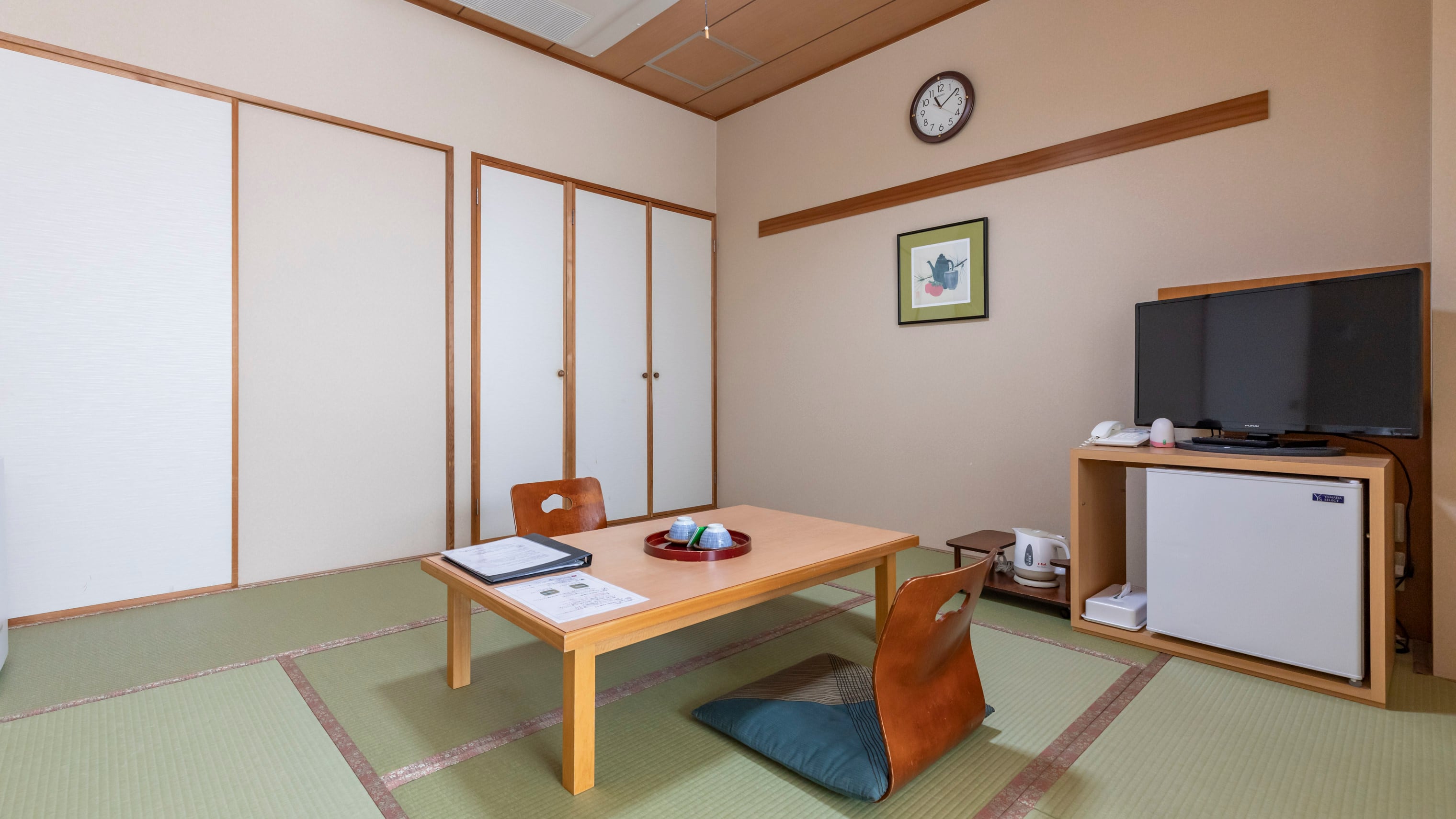 [Tòa nhà chính] Phòng kiểu Nhật 8 chiếu tatami (có bồn tắm lộ thiên)