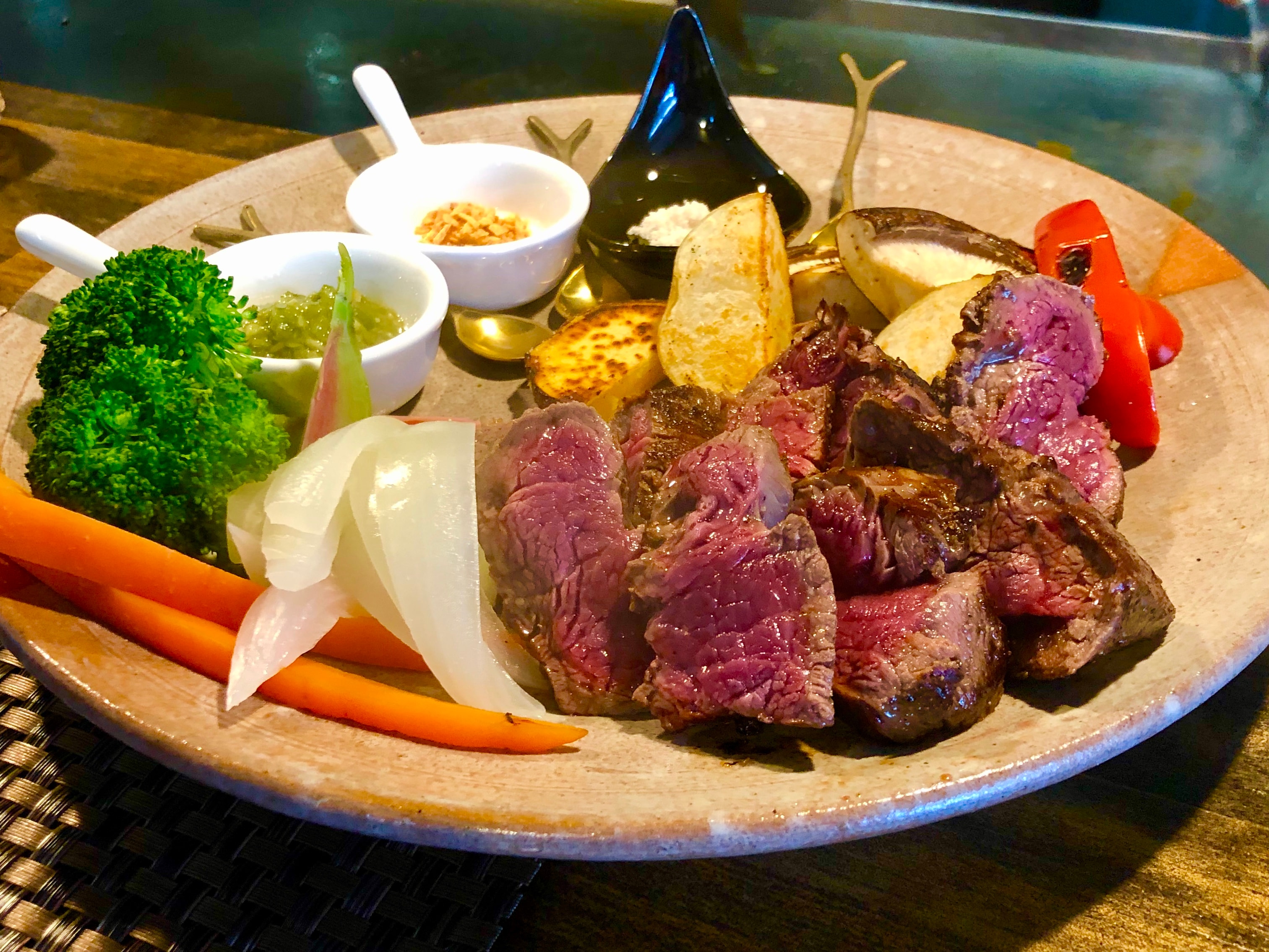 Steakhouse Tino Steakhouse Style Dinner Example (serves 2 adults)
