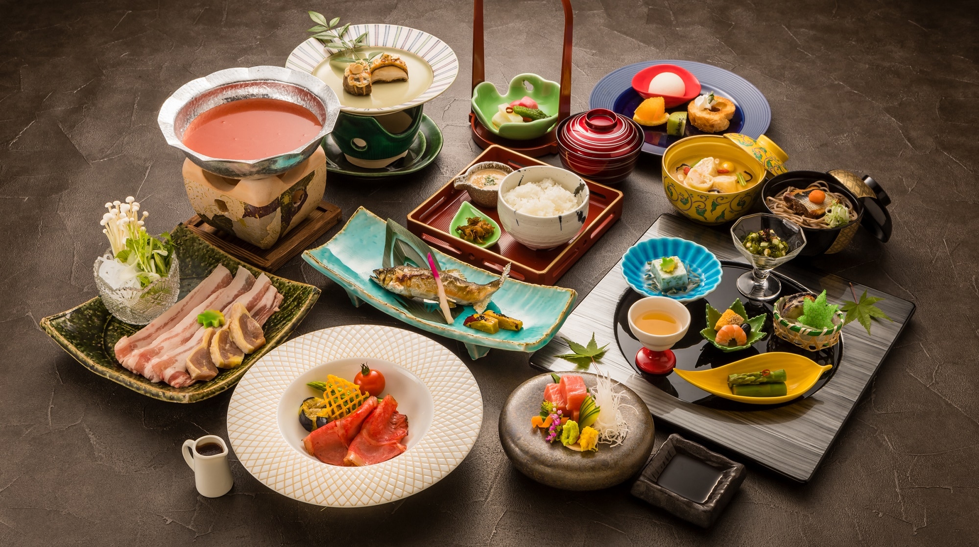 Four seasons kaiseki [Summer / Miyabi set]