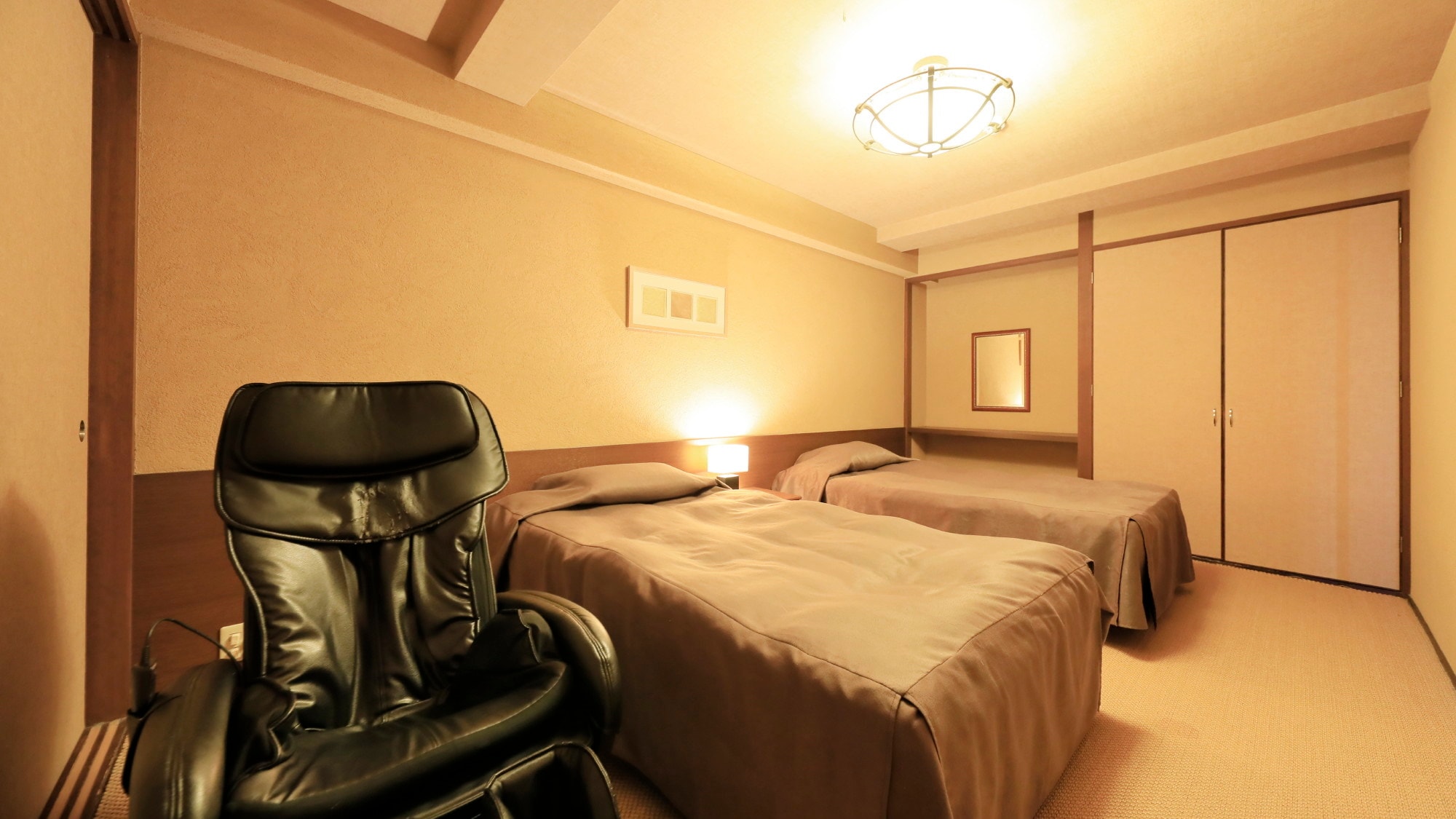 [Ví dụ về Phòng Superior] Tất cả các phòng đều được trang bị ghế massage. *Ví dụ