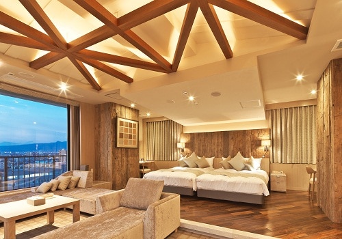 Phòng Deluxe Coco Suite Twin