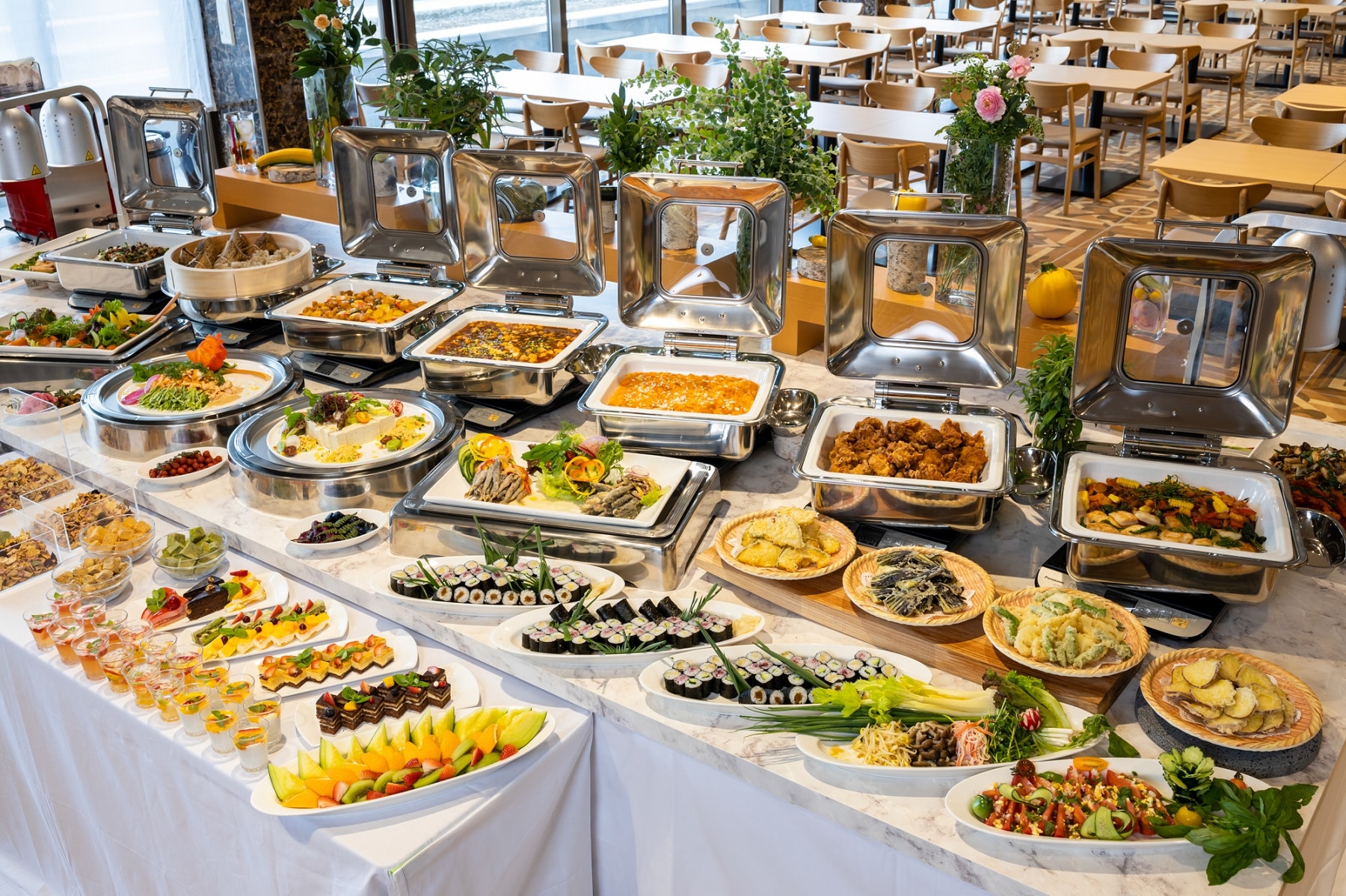Hình ảnh tiệc buffet