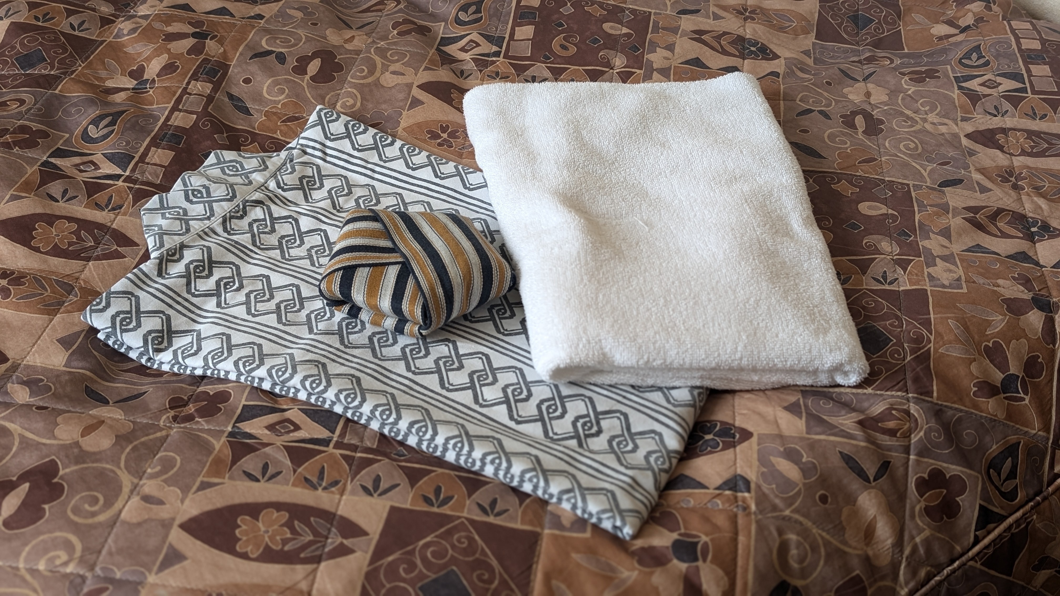 ◆Yukata and bath towels