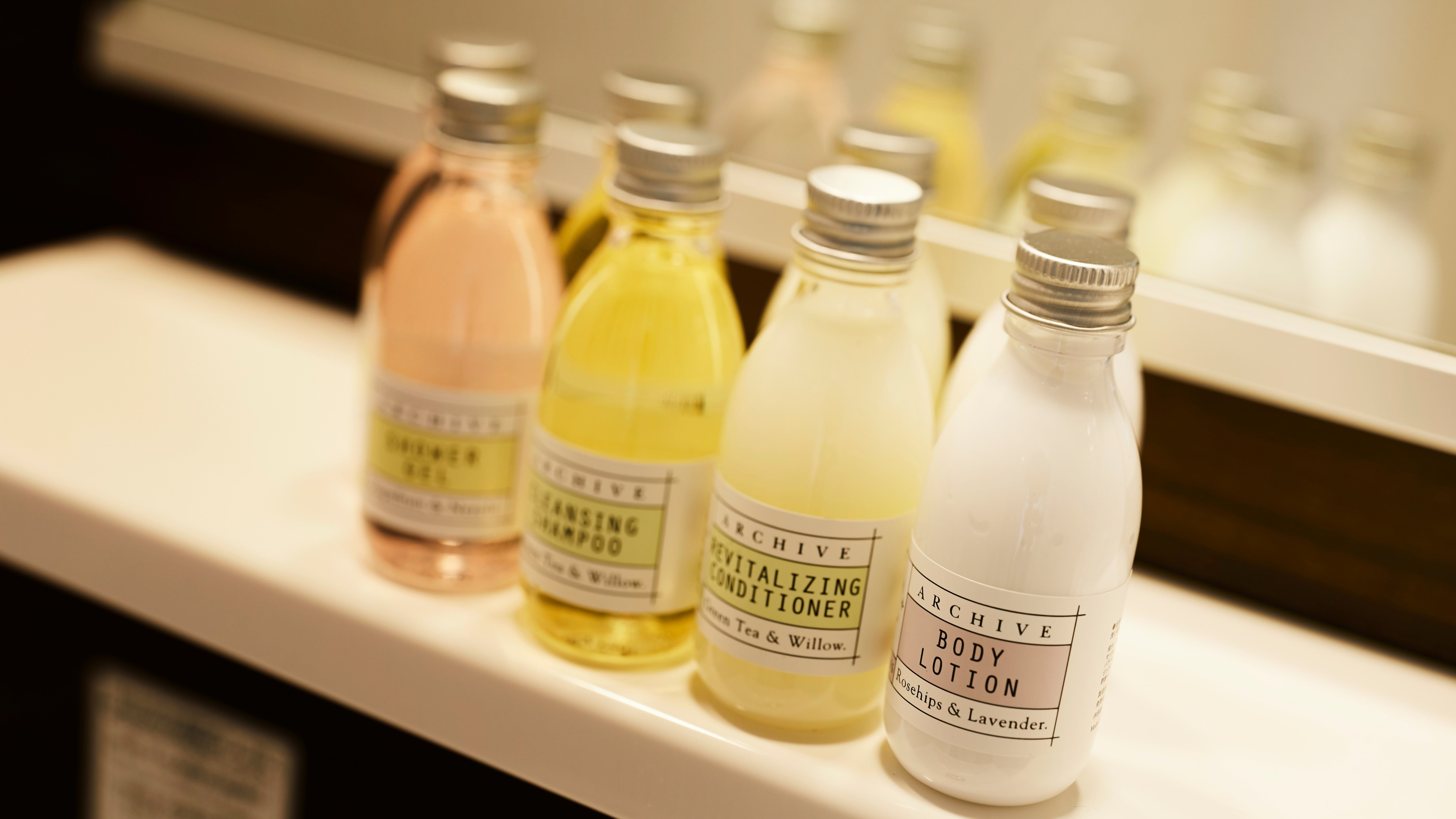 [Intergate room special amenities] ARCHIVE amenities with shea butter and a refreshing scent
