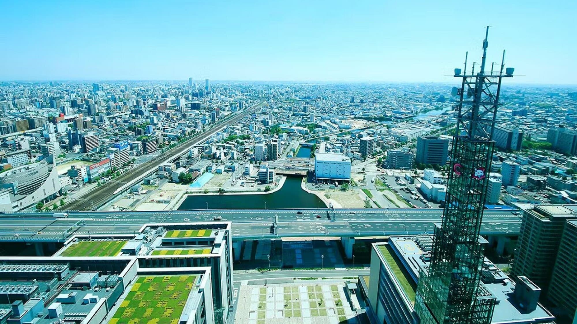 Nakagawa Canal, the origin of the hotel's concept of ``Floating Fune in the Sky''
