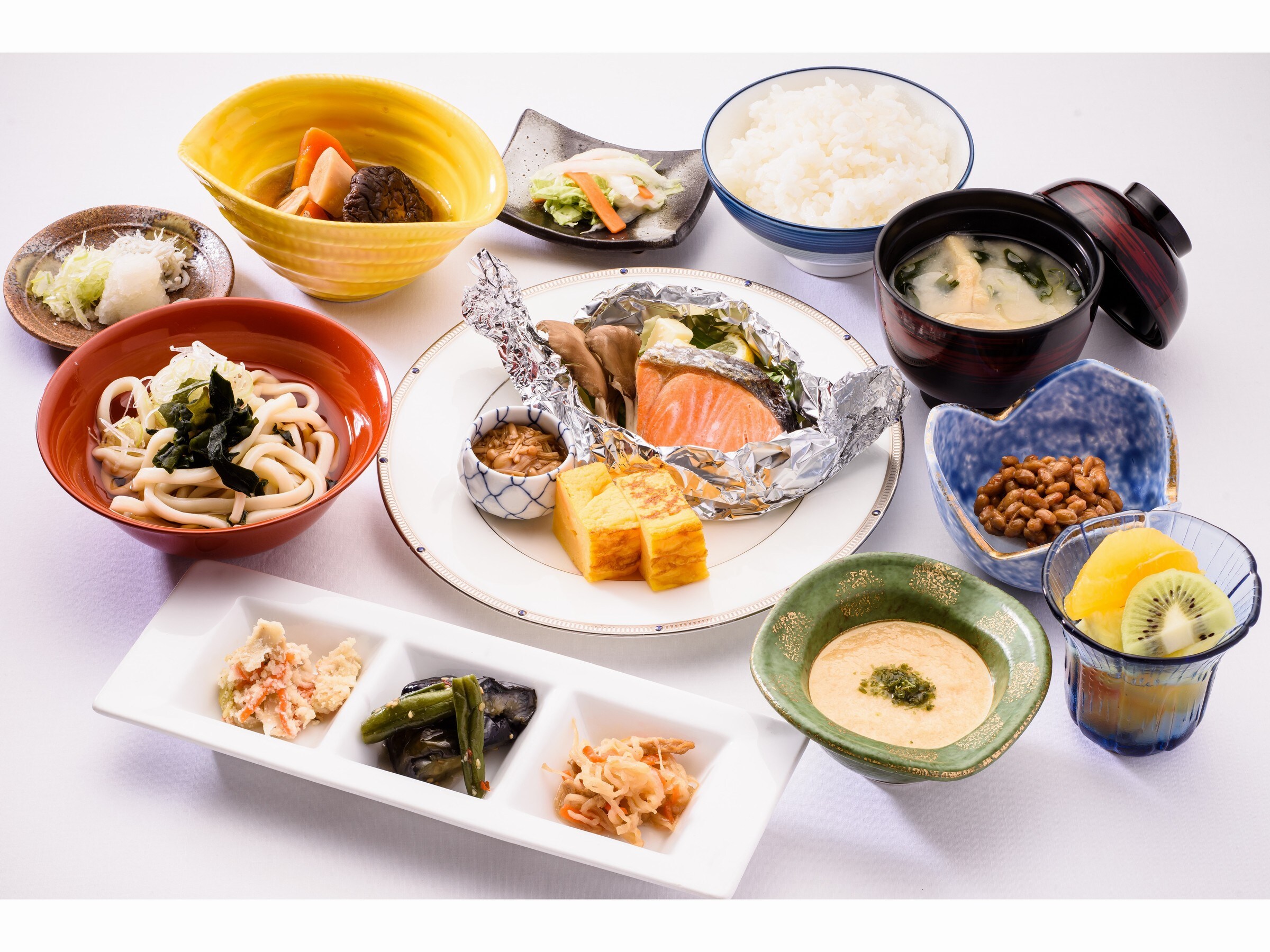 Adult Japanese breakfast (example)