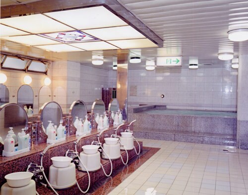 Large communal bath