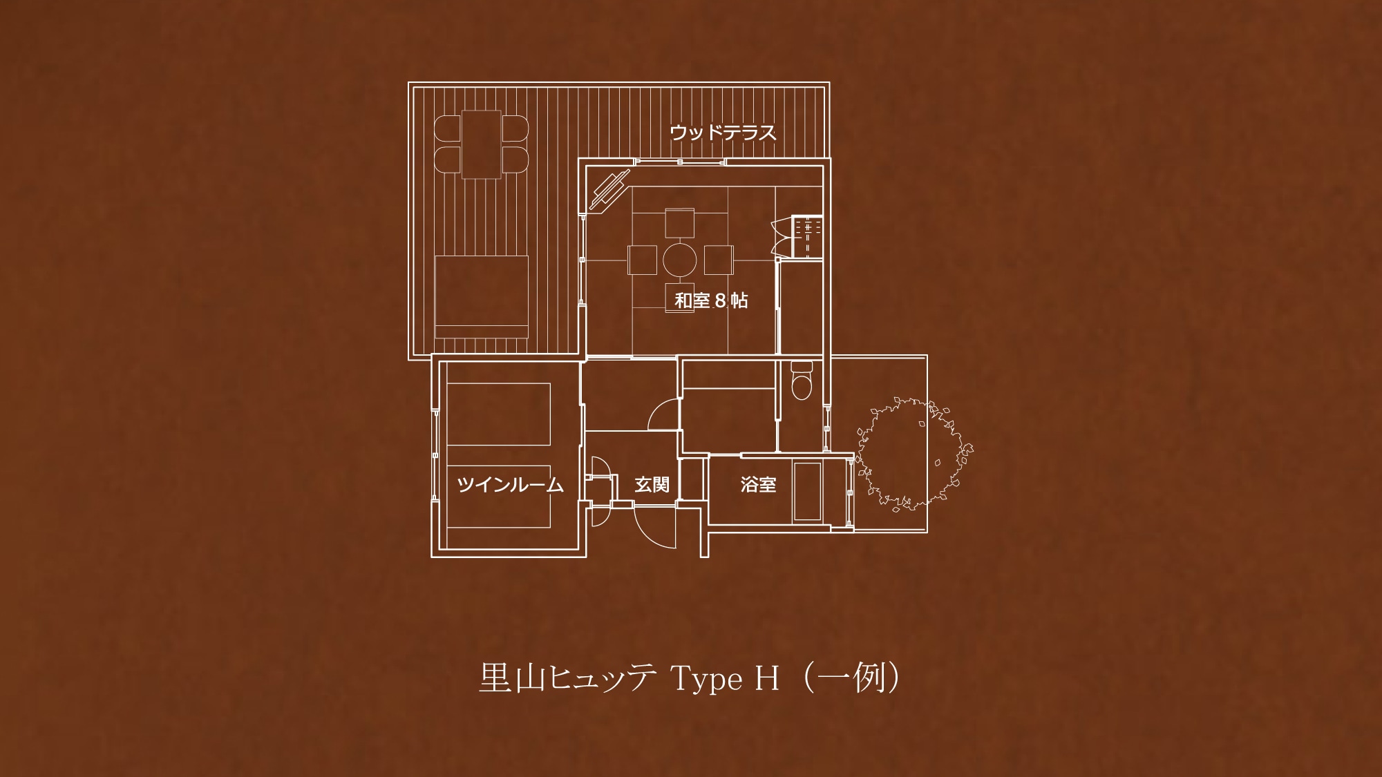 里山Hutte H型