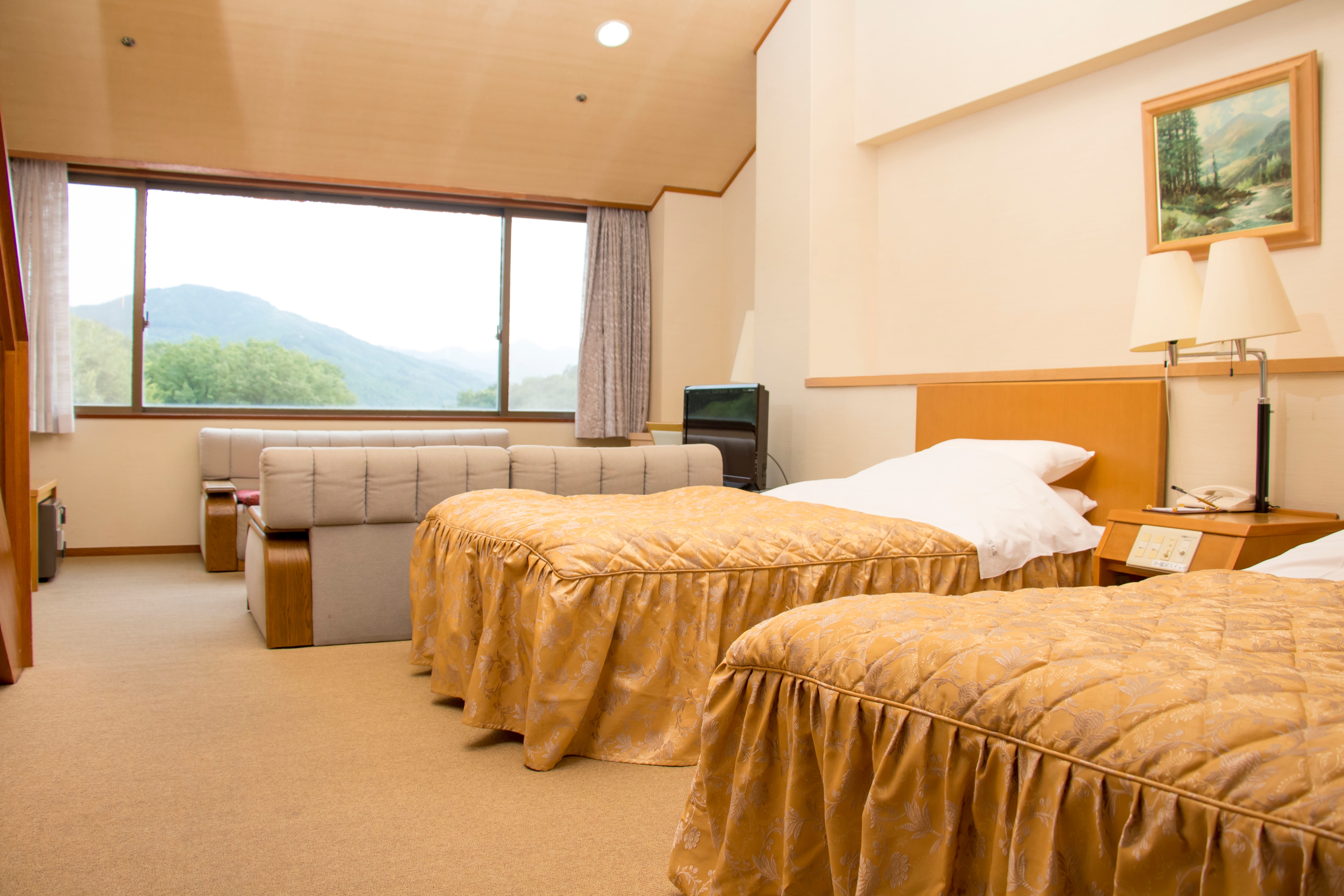 [Limited to 1 room] Japanese and Western room with loft [8 tatami mats + twin] (42 square meters)