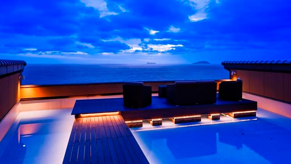 Opening in March 2024! New guest room "Special Room Ruri no Umi" (room with open-air bath)