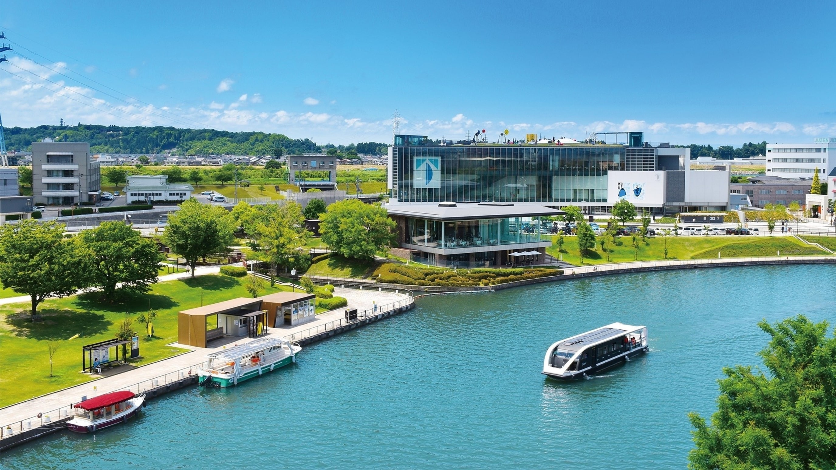Toyama Prefectural Museum of Art and Fugan Canal Park
