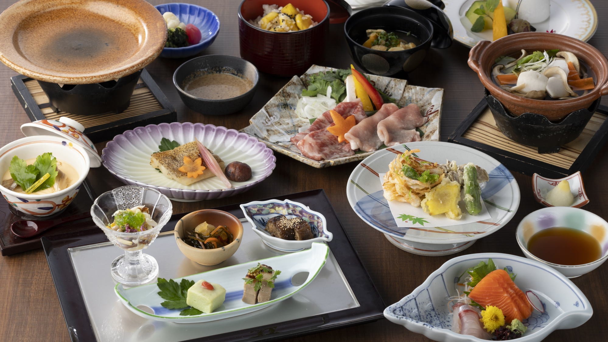 Seasonal Japanese meal *Image (winter)