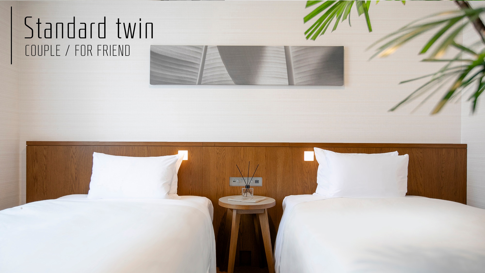 [Standard Twin] 22 sqm / single bed
