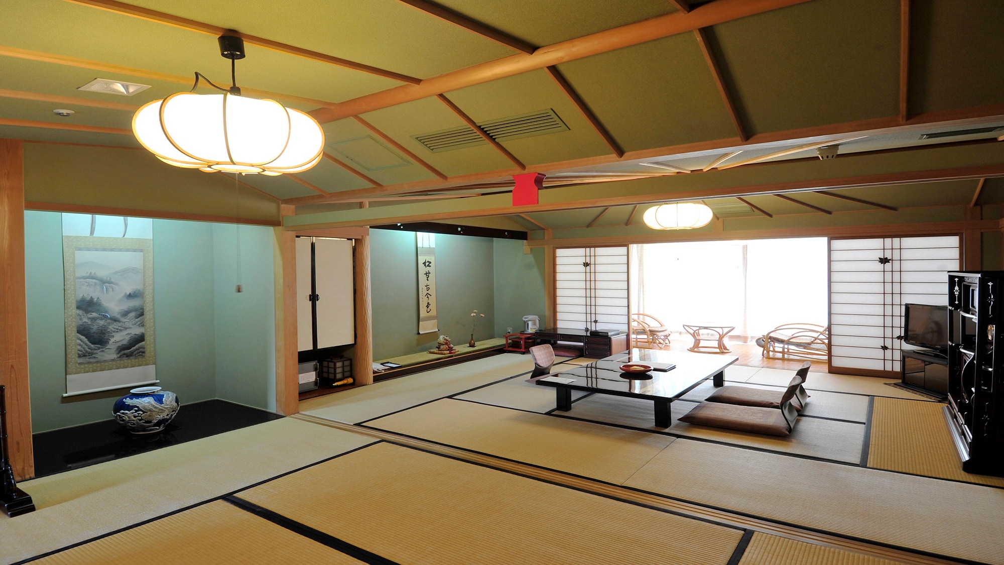 Kamar bergaya Jepang 2 kamar (10 tikar tatami + 6 tikar tatami)
