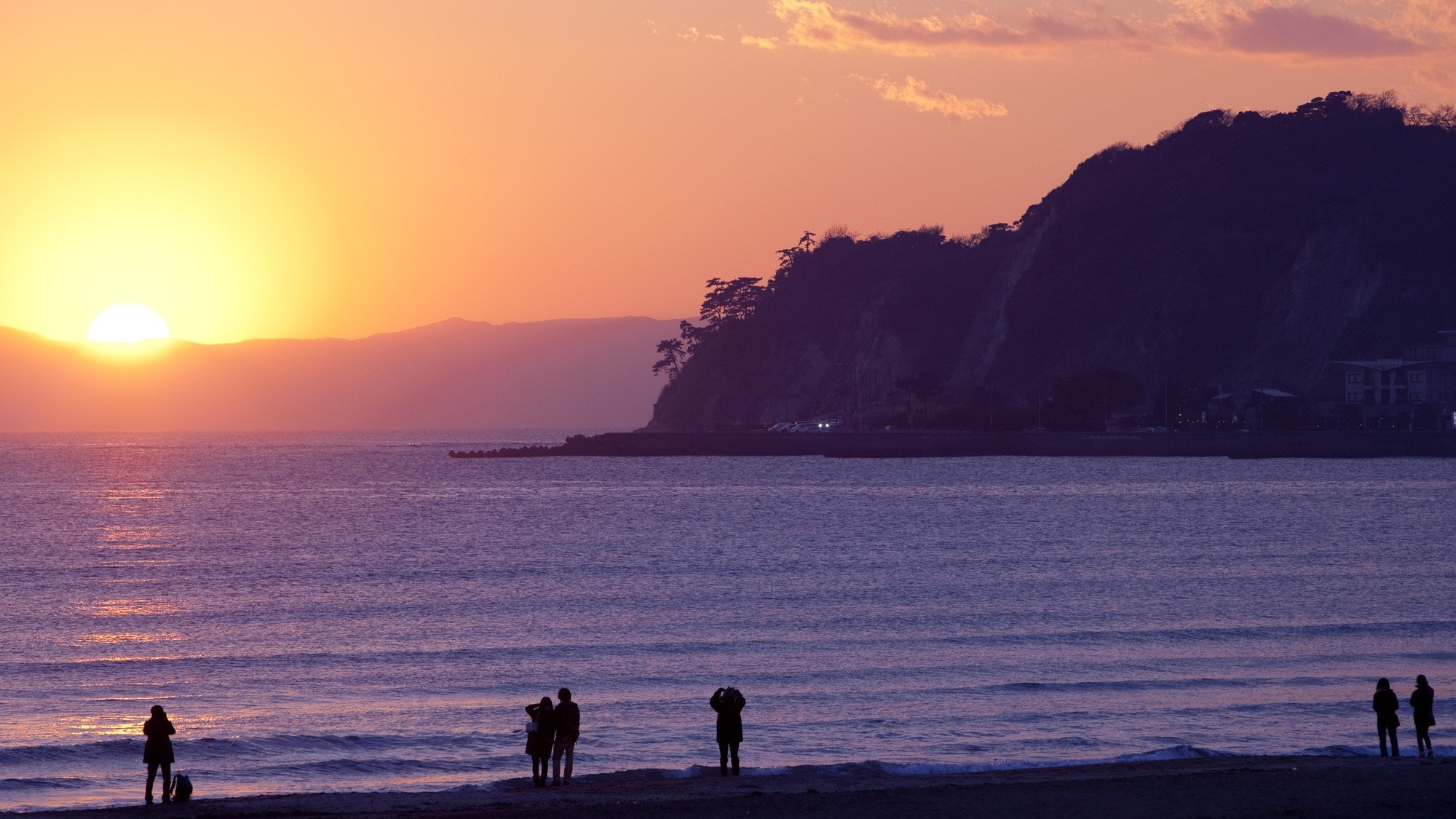 Yuigahama coast