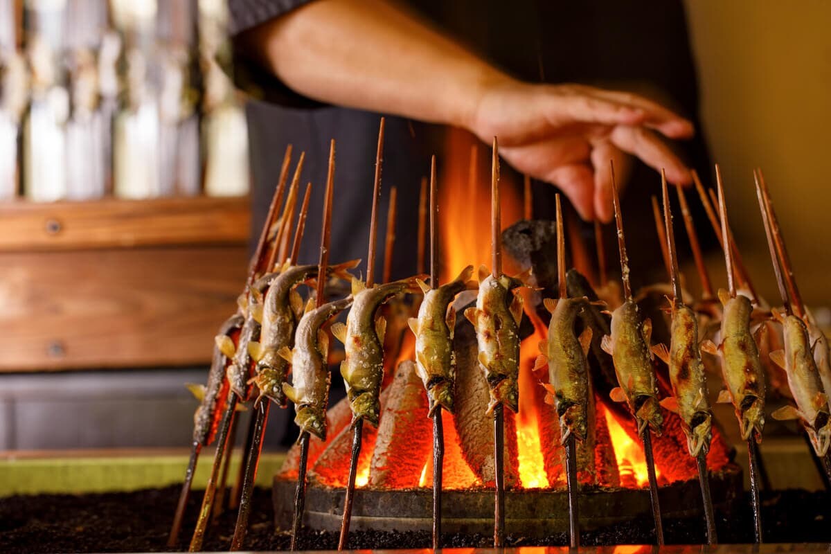 Grilled sweetfish