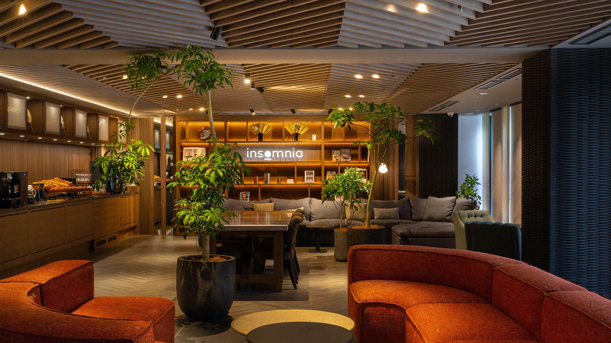 We call our lounges "living rooms" because we want you to feel at home.