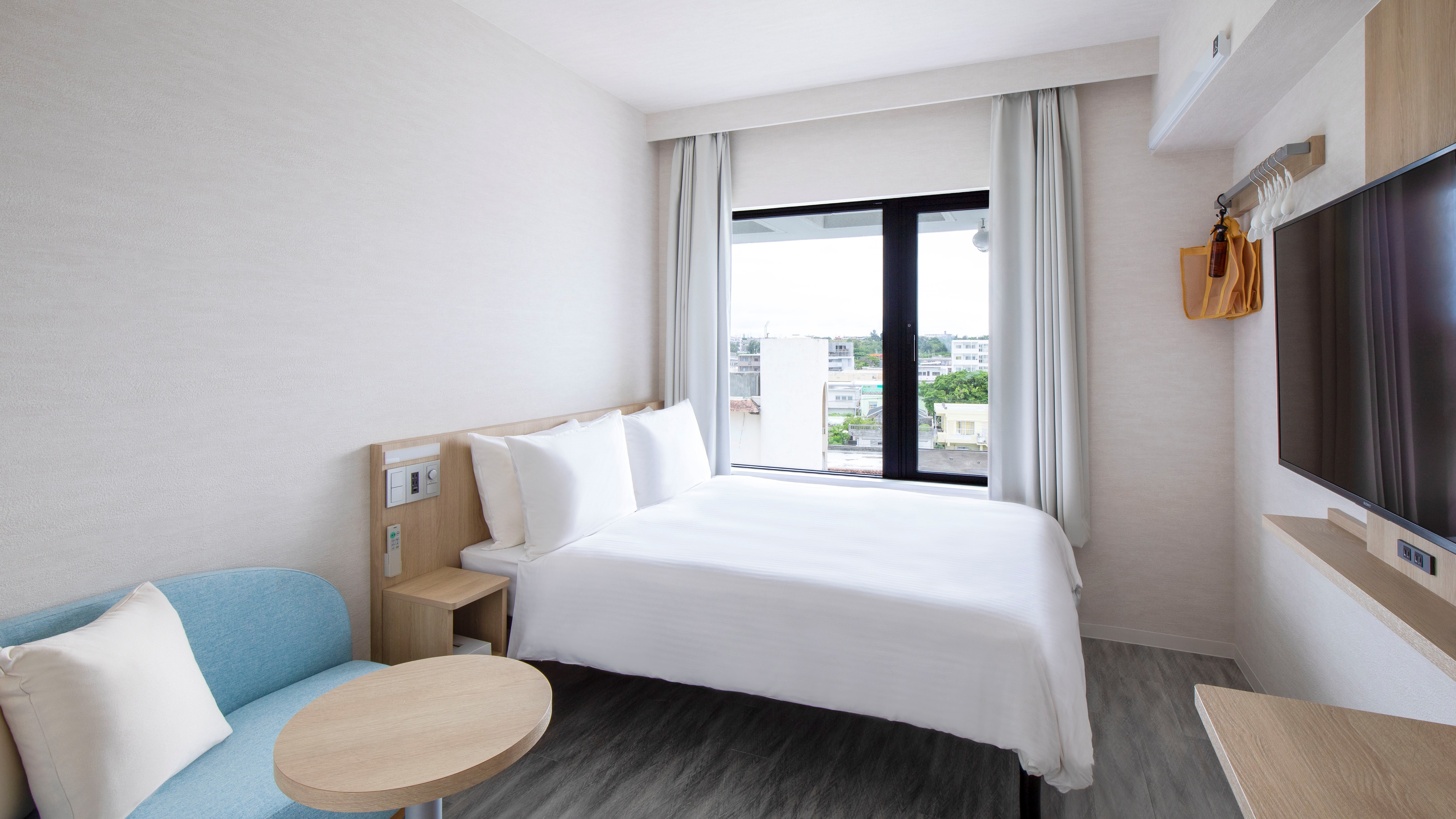 Double room with washing machine, kitchen and microwave 15㎡