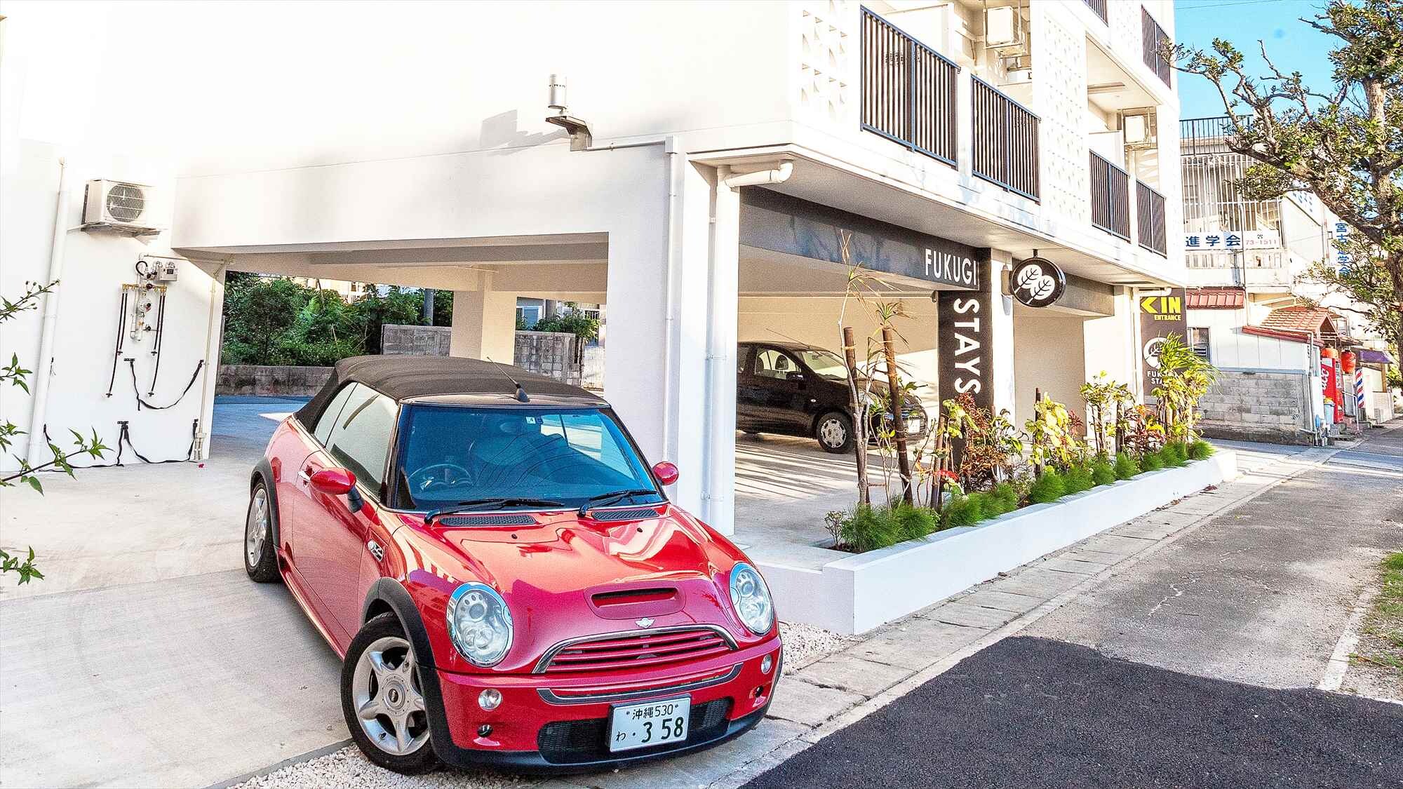 一樓客戶停車場