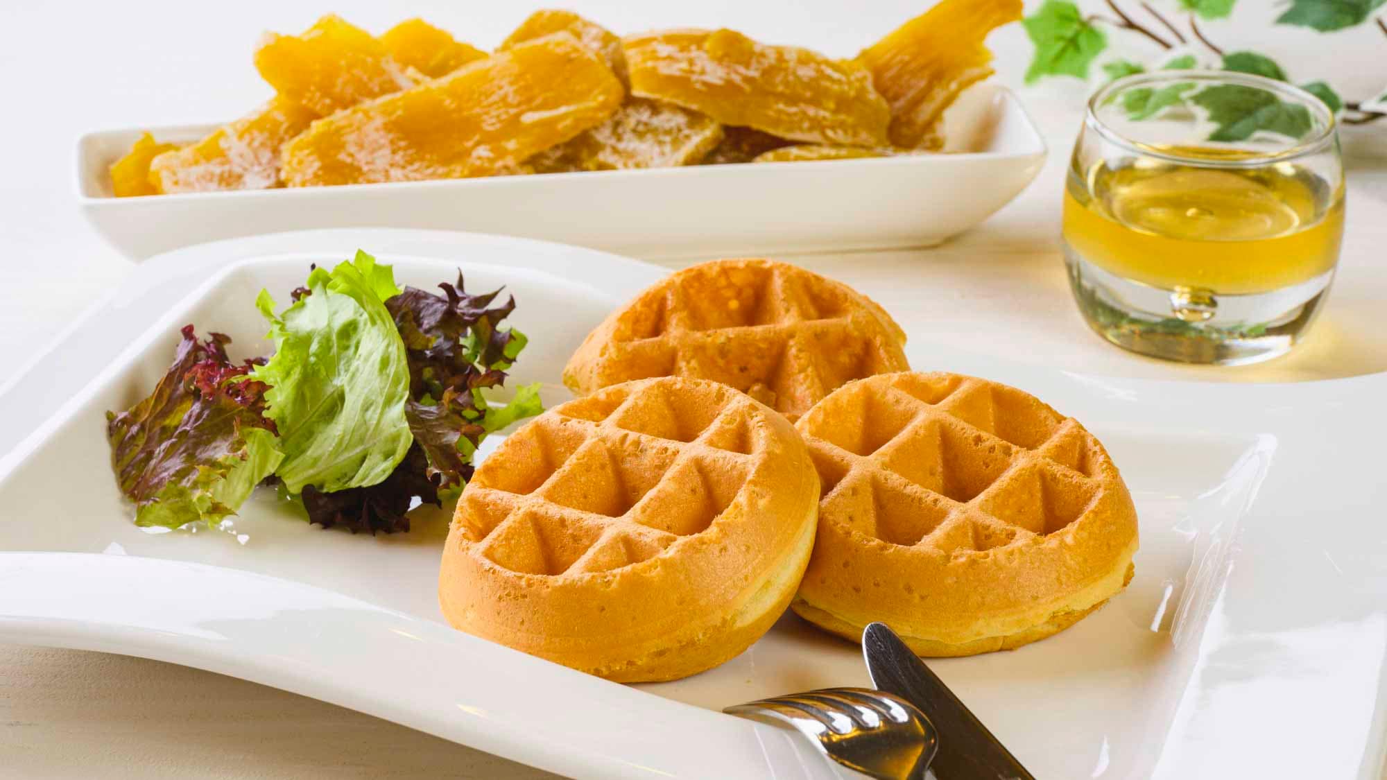 【ひたちなか・土浦阿見限定】茨城県は日本一の干し芋の産地。まろやかな干し芋の美味しさをワッフルに。