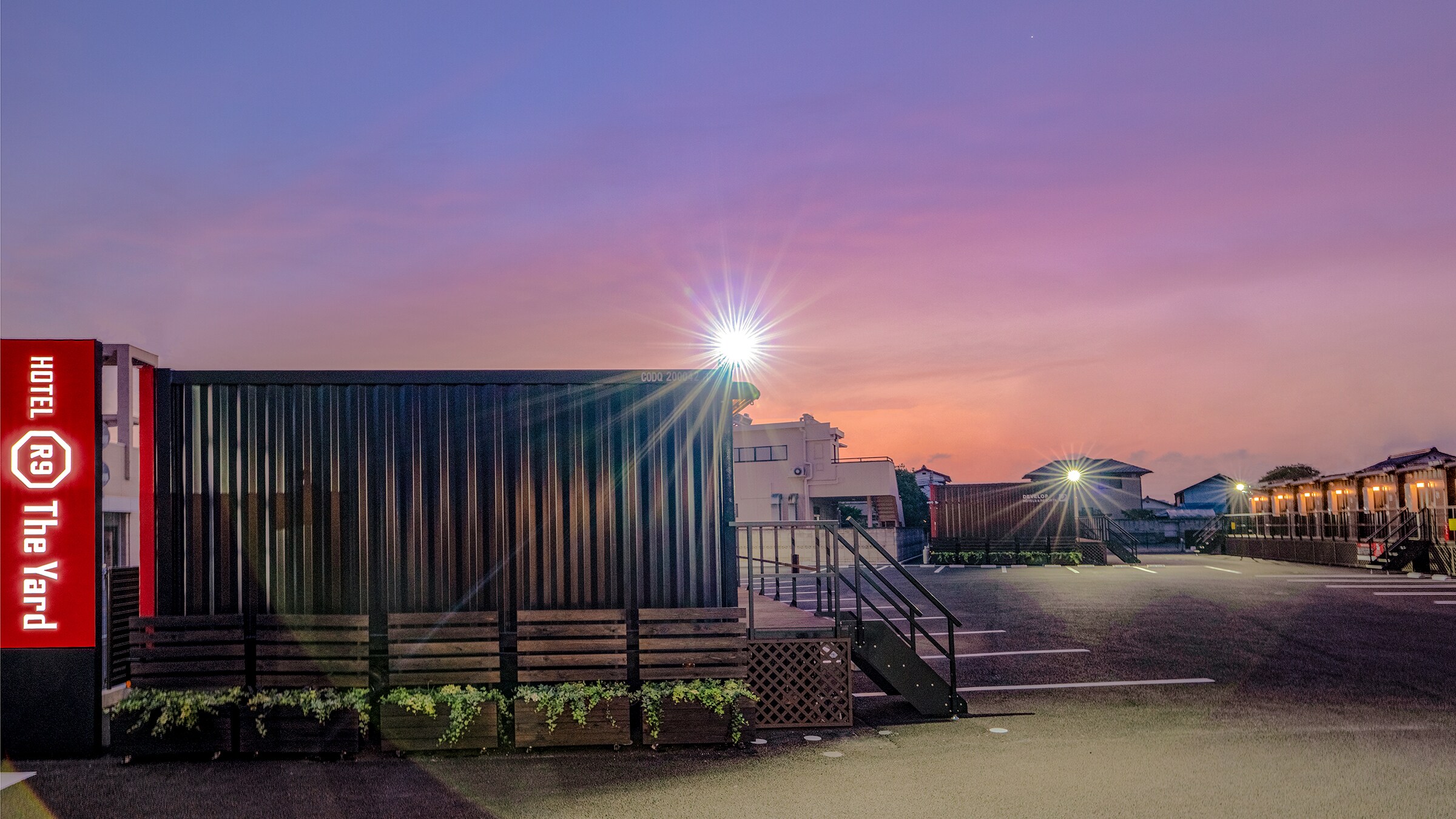 Exterior: Sunset