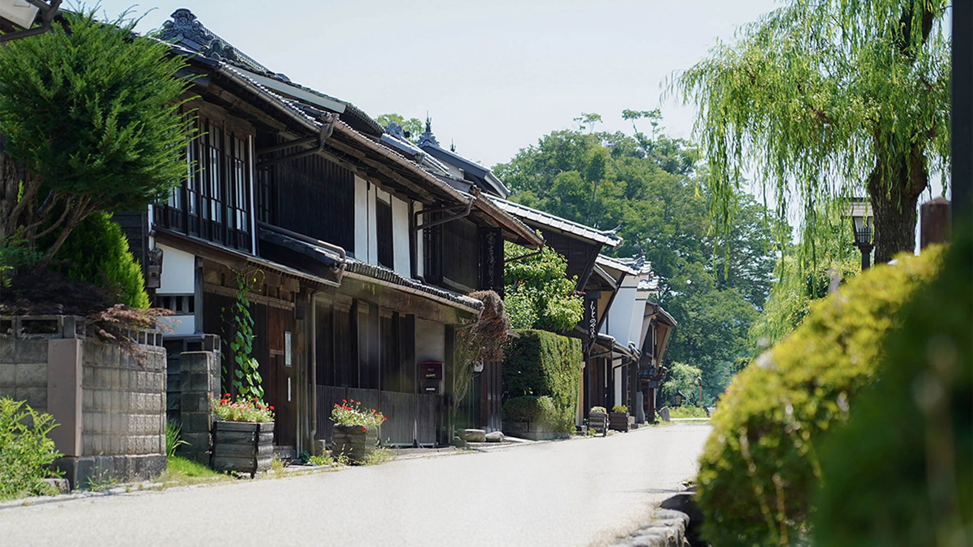 ・【海野塾】被评为“日本百佳道路”之一和“传统建筑群重要保护区”