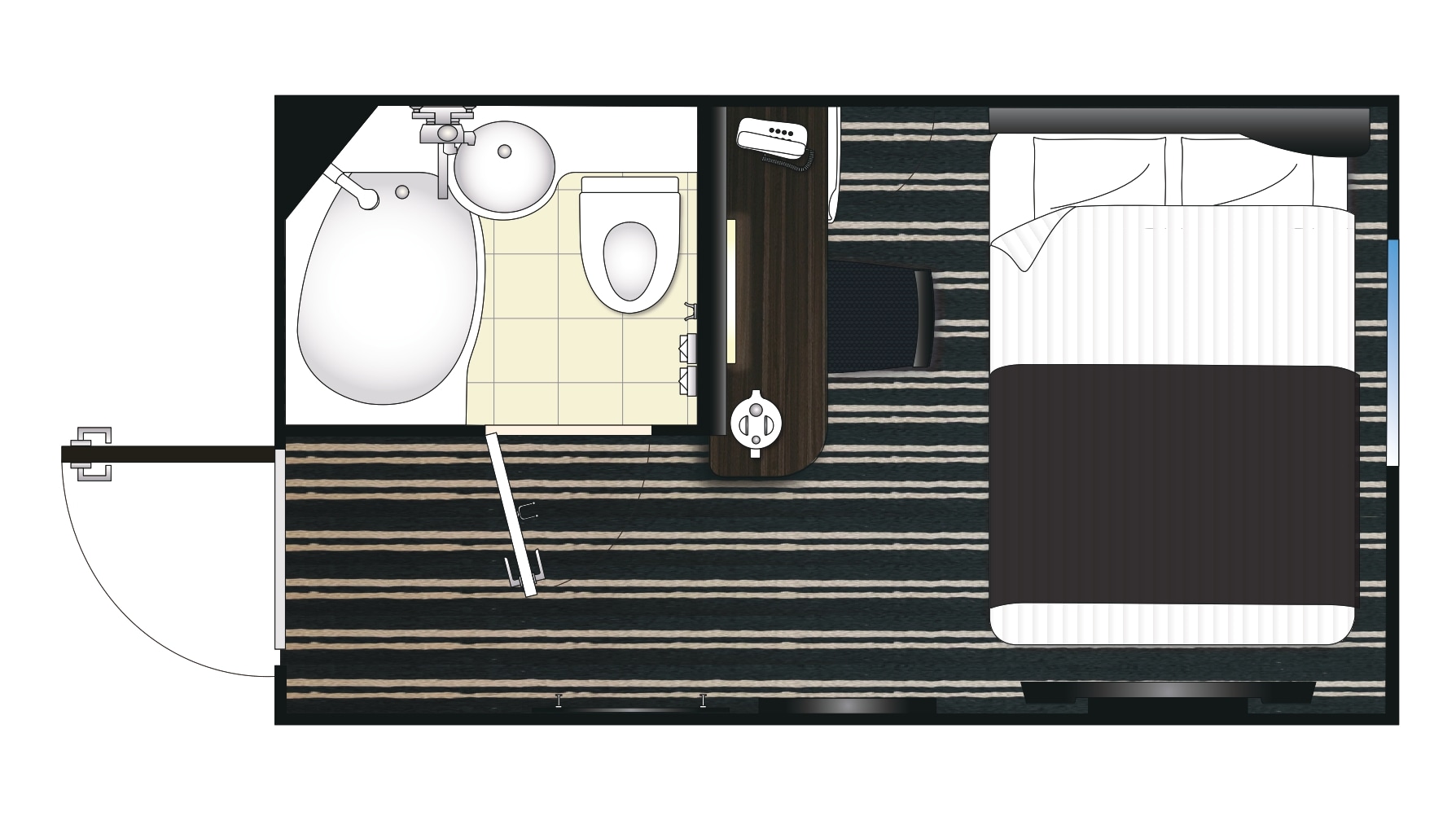 Double room layout example