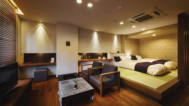 【프리미엄 트윈】리빙 첨부 일본식 서양실(38㎡)